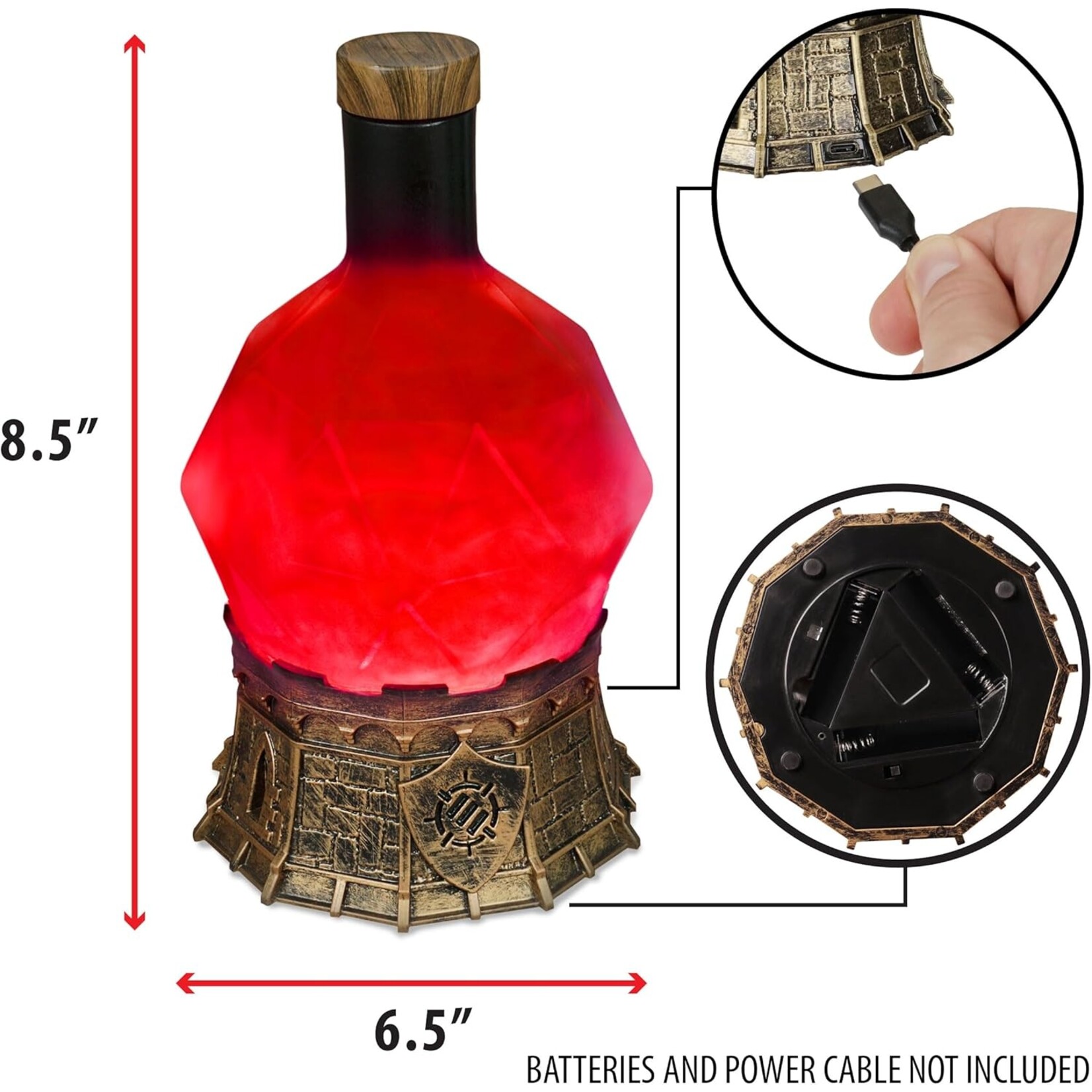 Enhance Gaming Enhance: Tabletop Potion Light Red