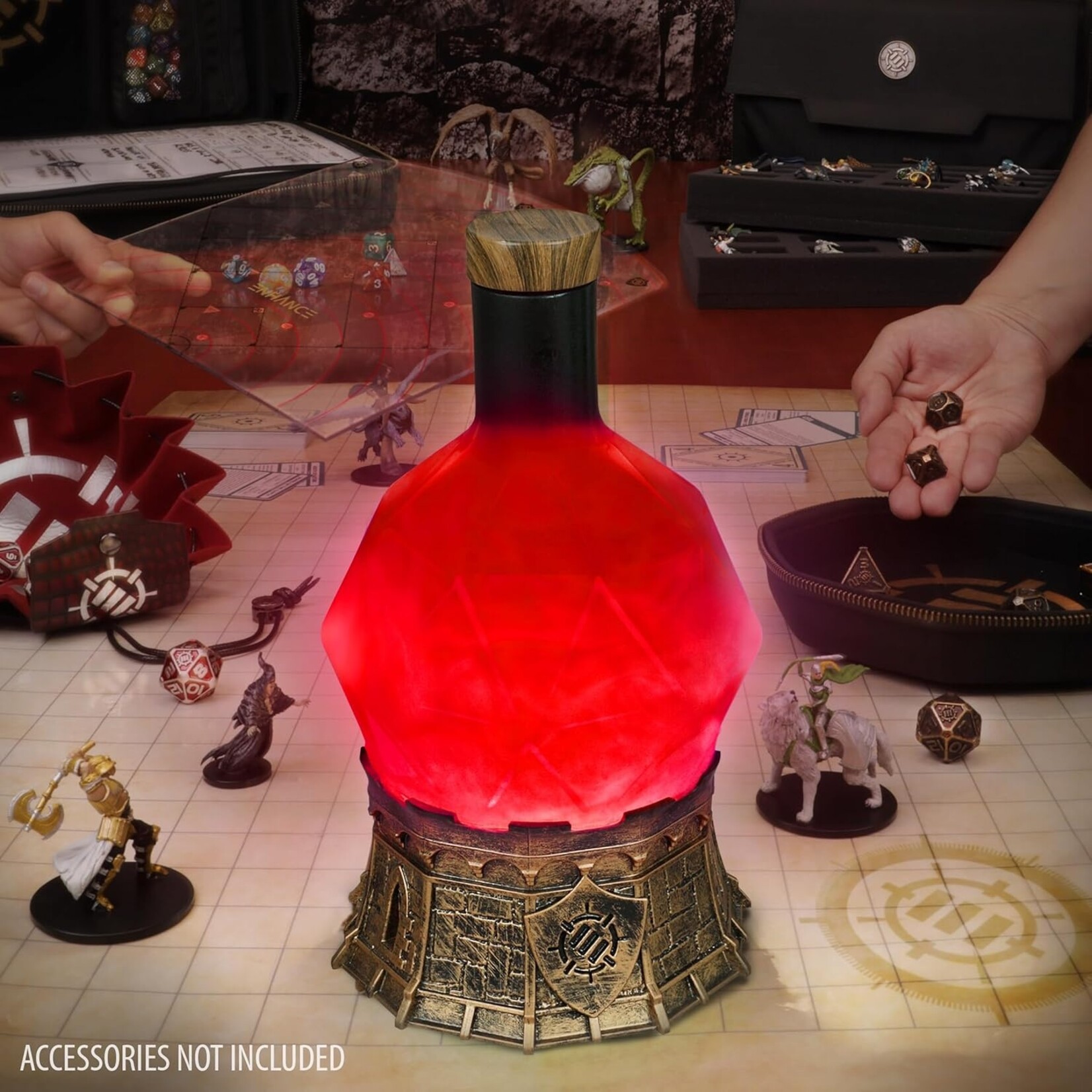 Enhance Gaming Enhance: Tabletop Potion Light Red