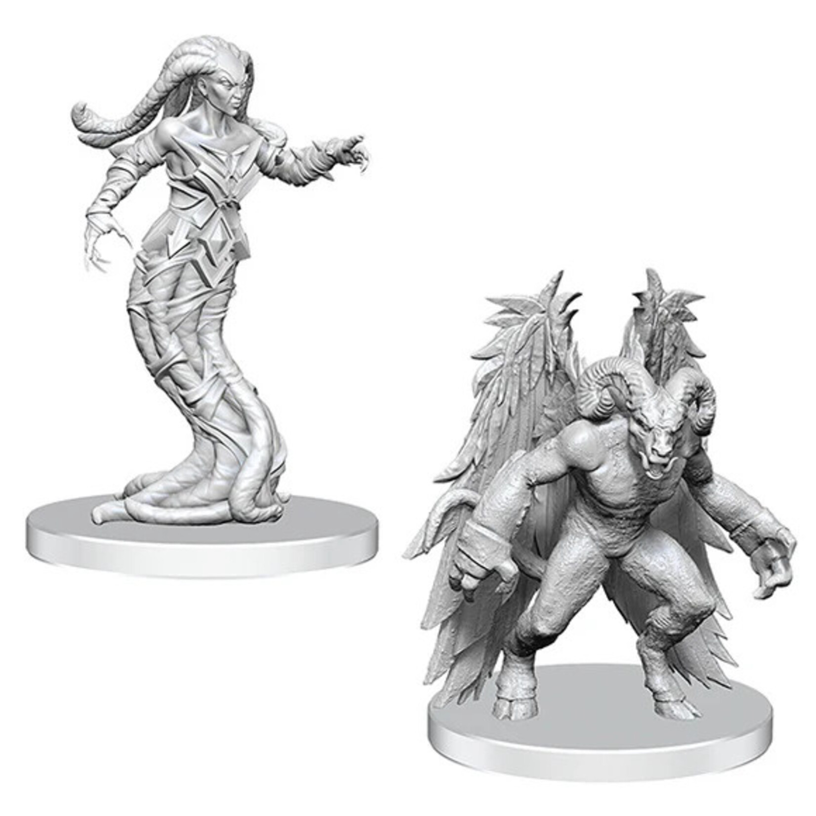 WizKids/Neca 90837 Deep Cuts: Gylou (Handmaiden Devil) & Ferrugon (Rust Devil)