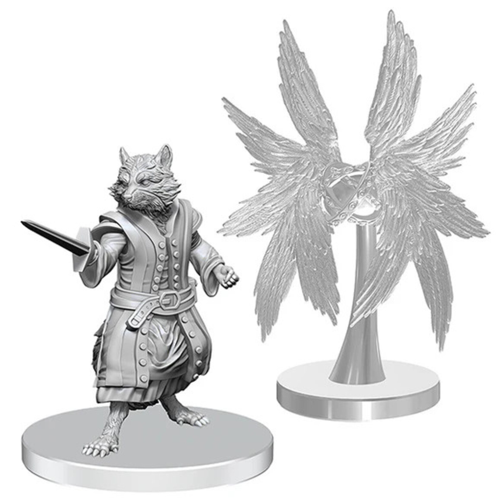 WizKids/Neca 90838 Deep Cuts: Procyal (Raccoon Agathion) & Zoaem (Ring Archon)