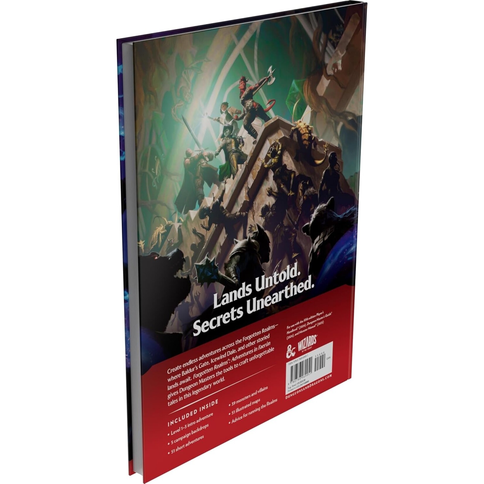 Wizards of the Coast D&D 2024 Ed. Adventures In Faerun