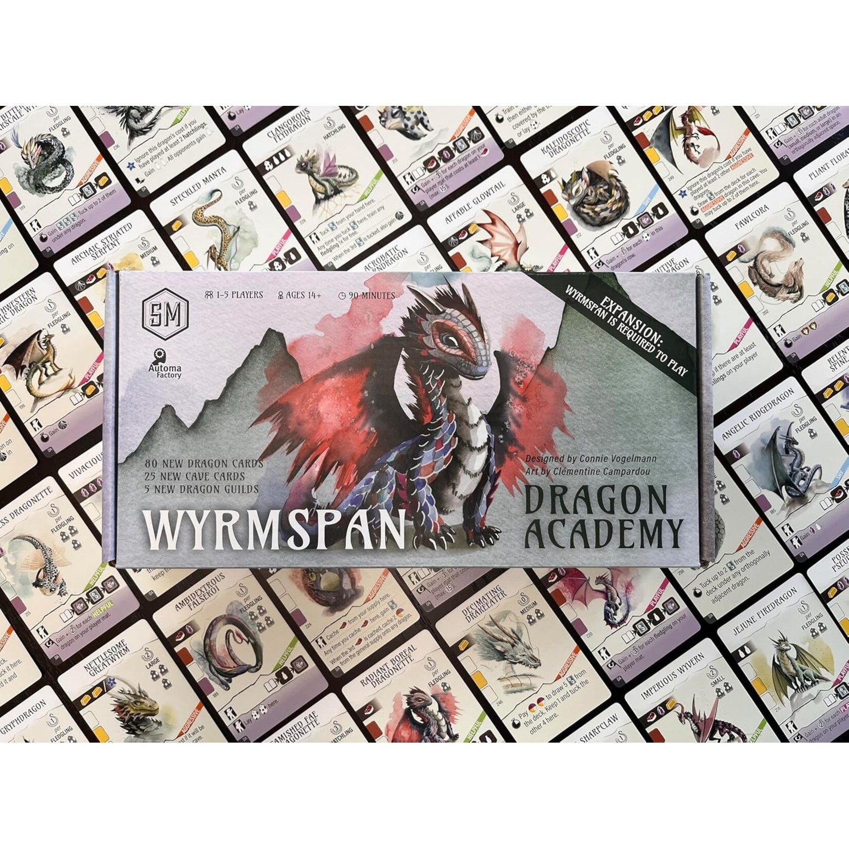 Stonemaier Games Wyrmspan Dragon Academy
