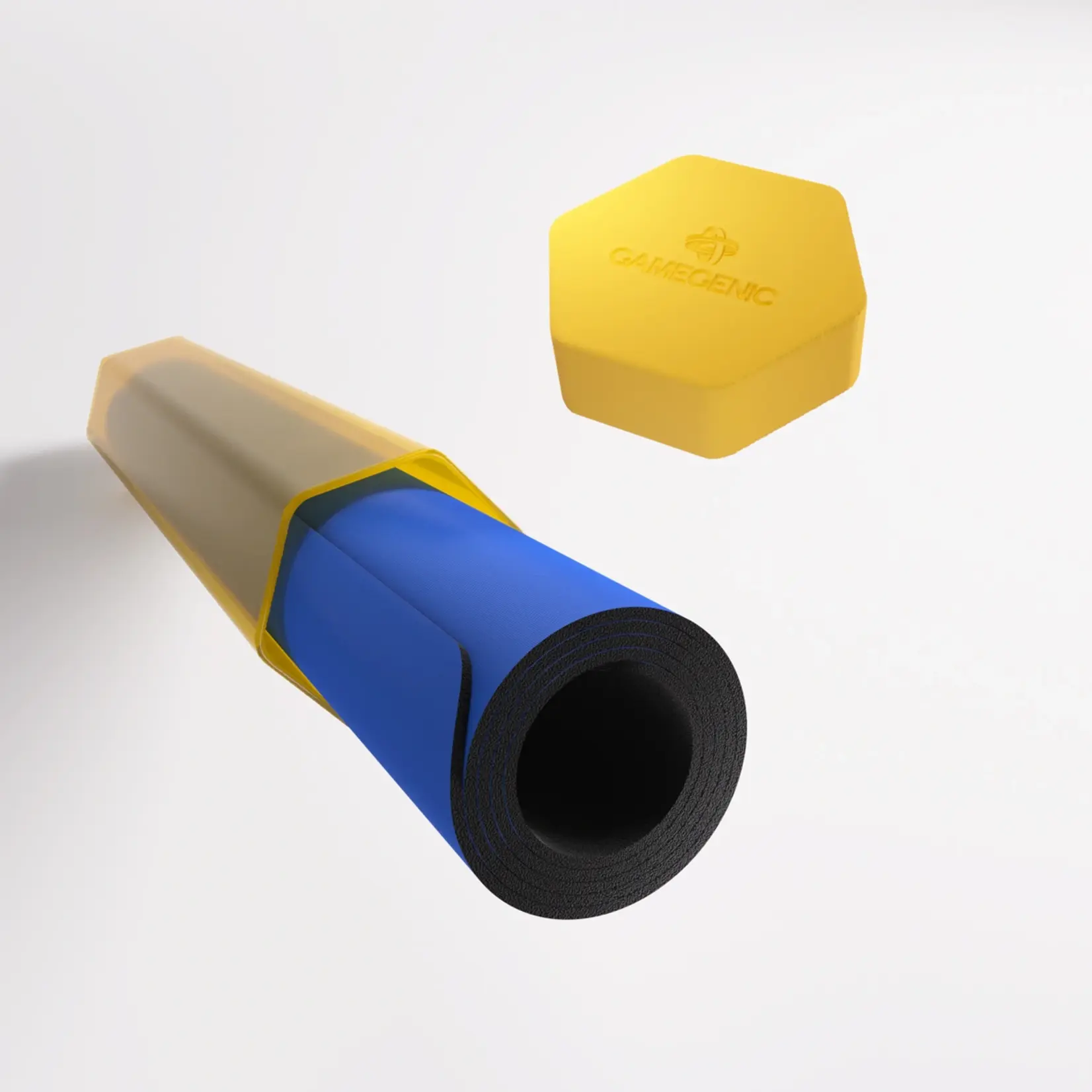 Playmat Tube Yellow Hexagonal