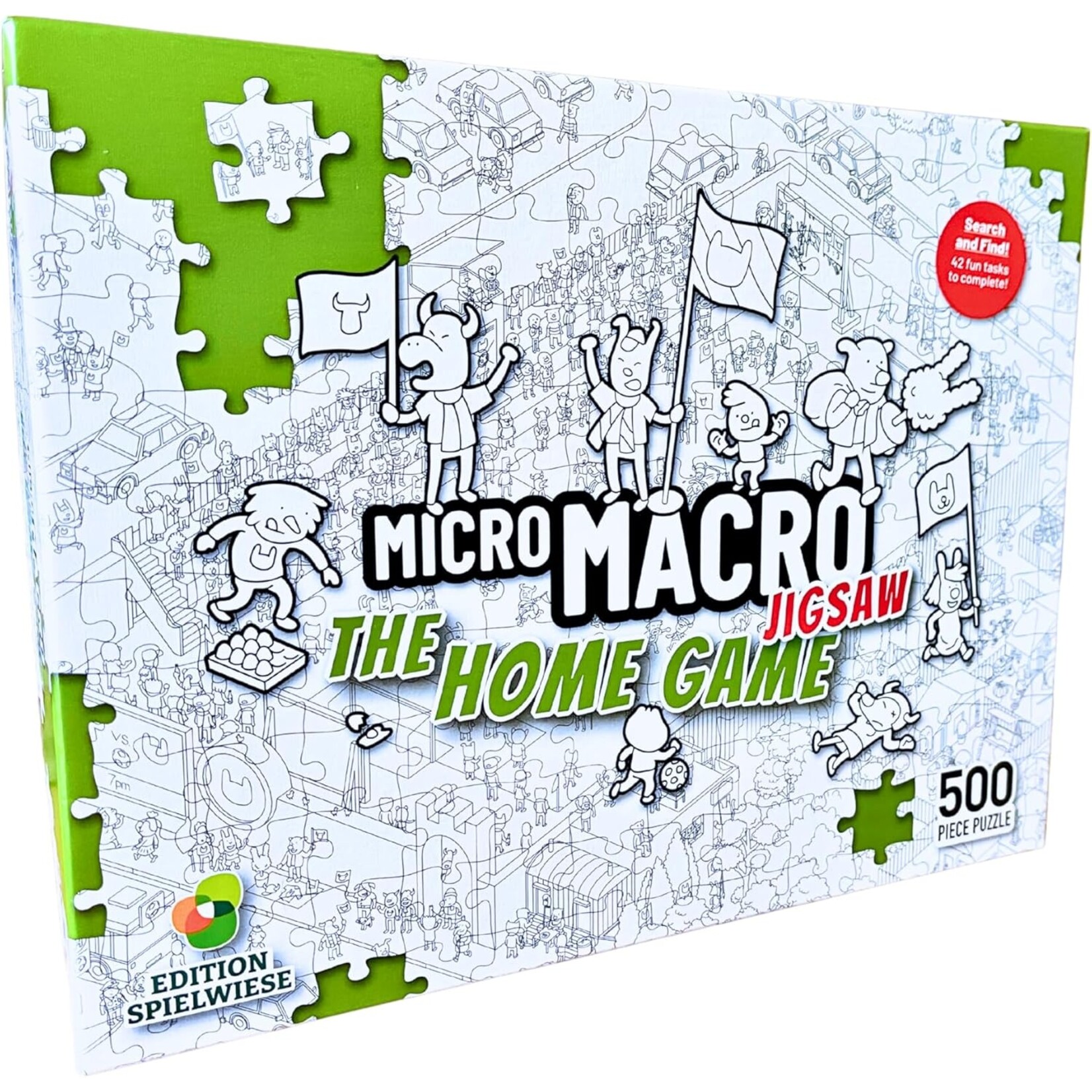 Spielwiese MicroMacro Jigsaw Puzzle: The Home Game