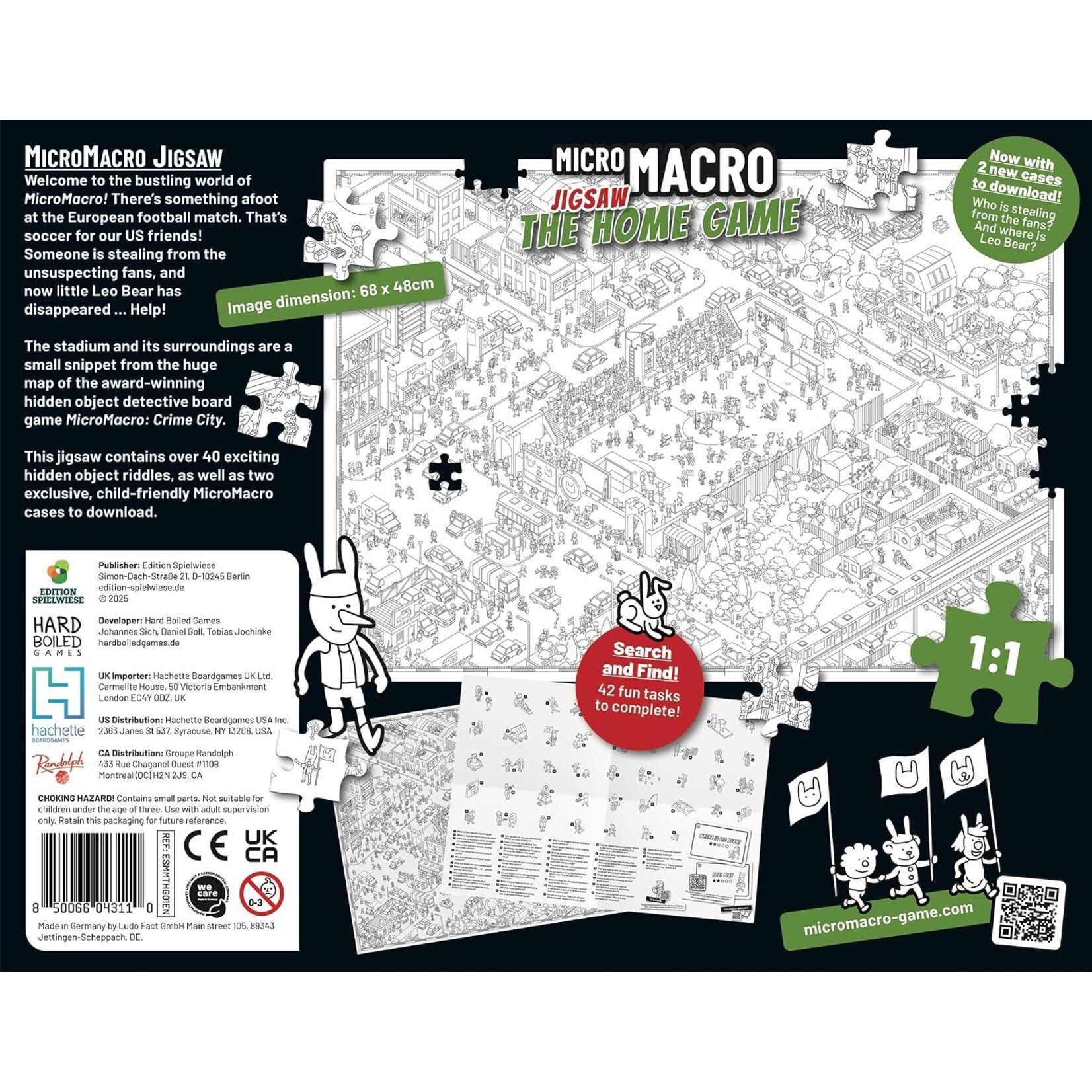 Spielwiese MicroMacro Jigsaw Puzzle: The Home Game