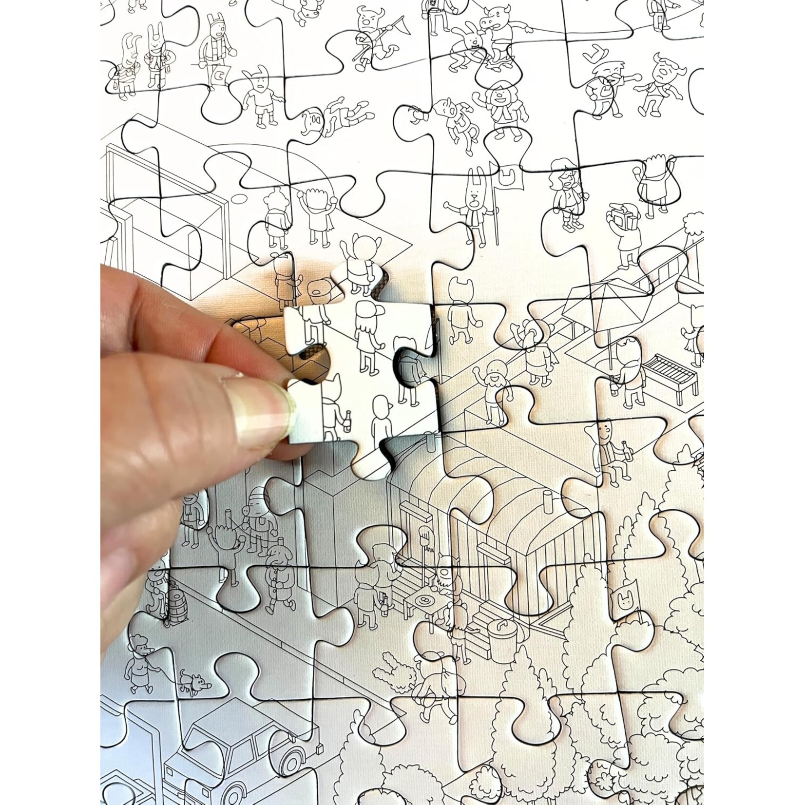 Spielwiese MicroMacro Jigsaw Puzzle: The Home Game