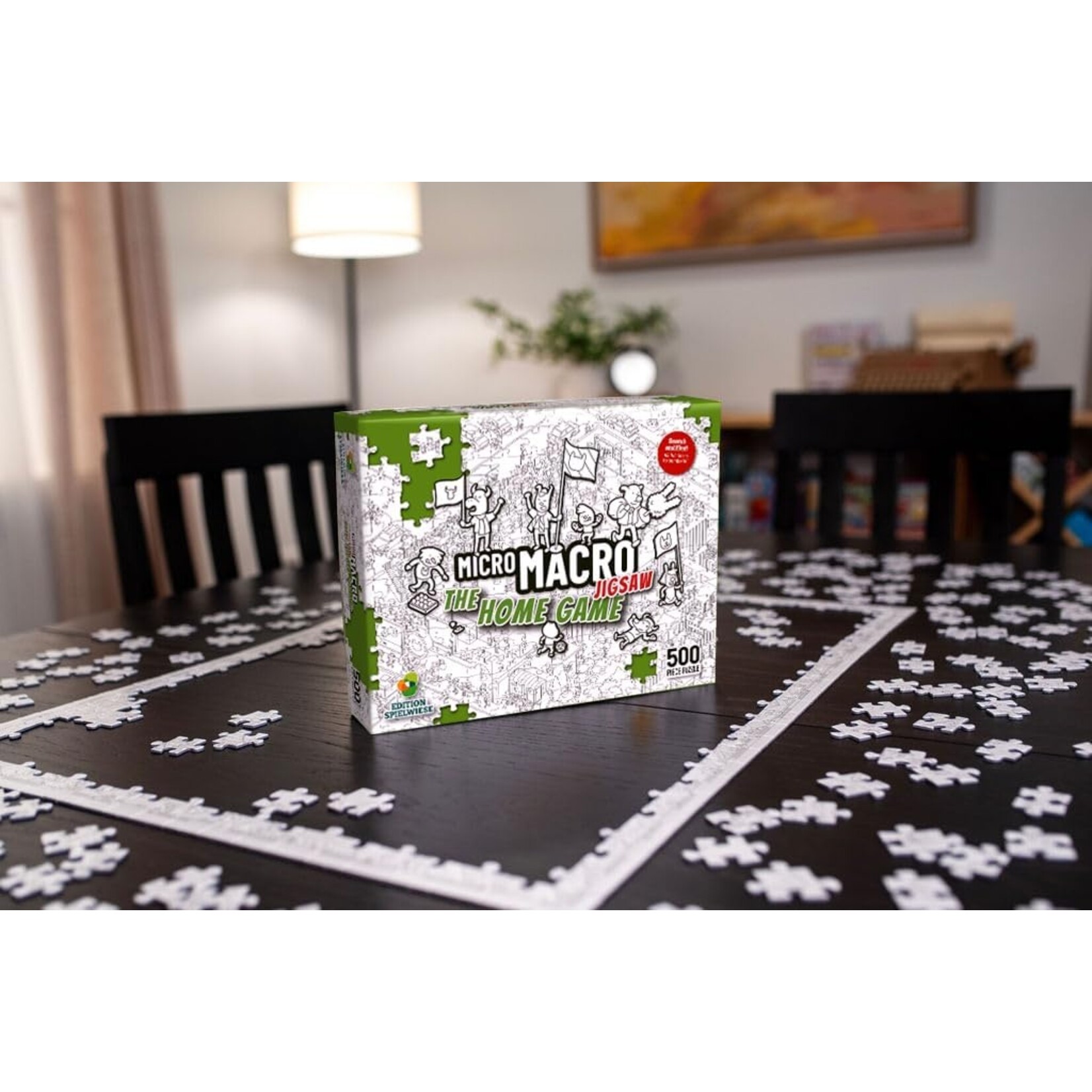 Spielwiese MicroMacro Jigsaw Puzzle: The Home Game