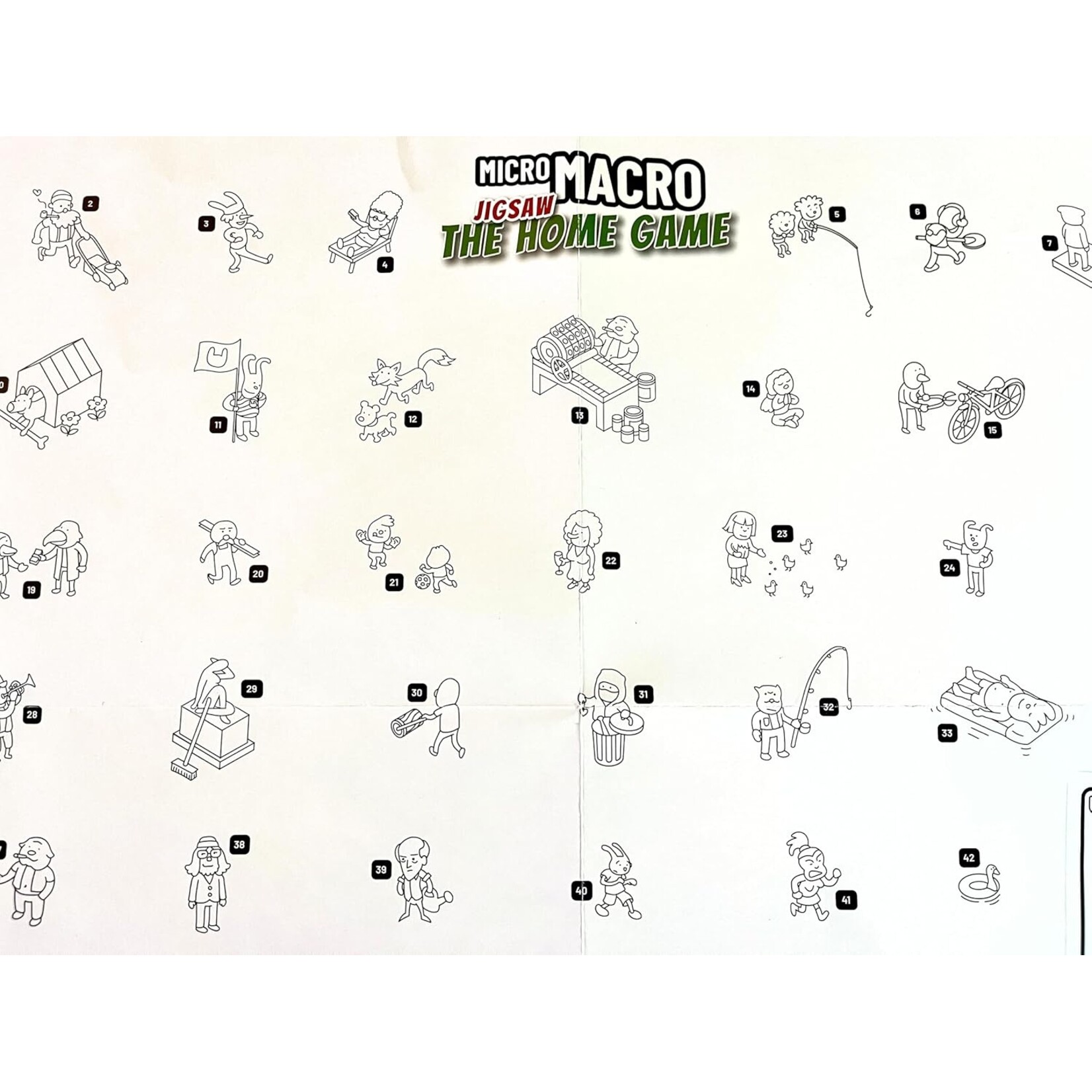 Spielwiese MicroMacro Jigsaw Puzzle: The Home Game