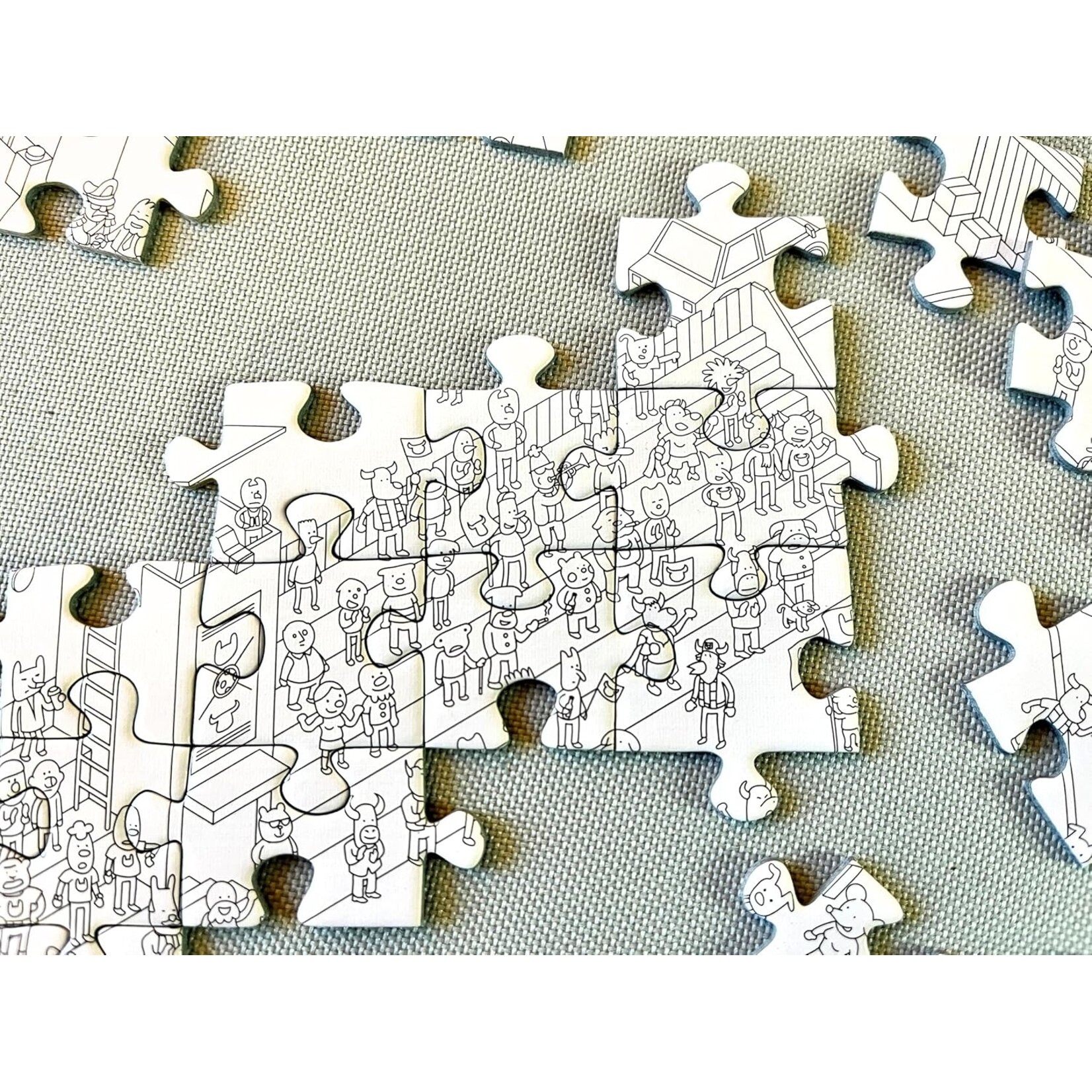 Spielwiese MicroMacro Jigsaw Puzzle: The Home Game