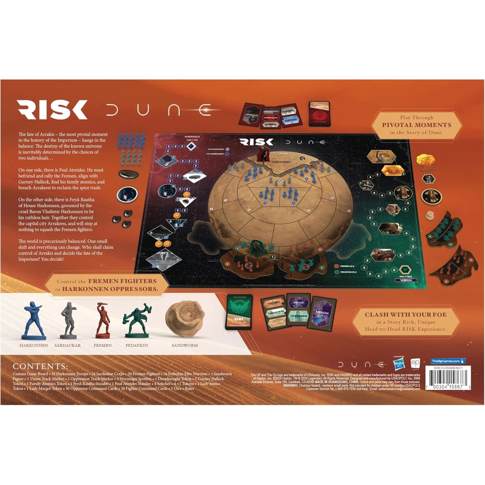 The OP Games Risk: DUNE