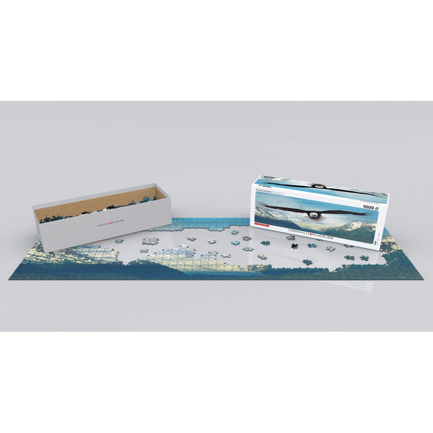 EuroGraphics Puzzles Eagle Panoramic 1000 pc