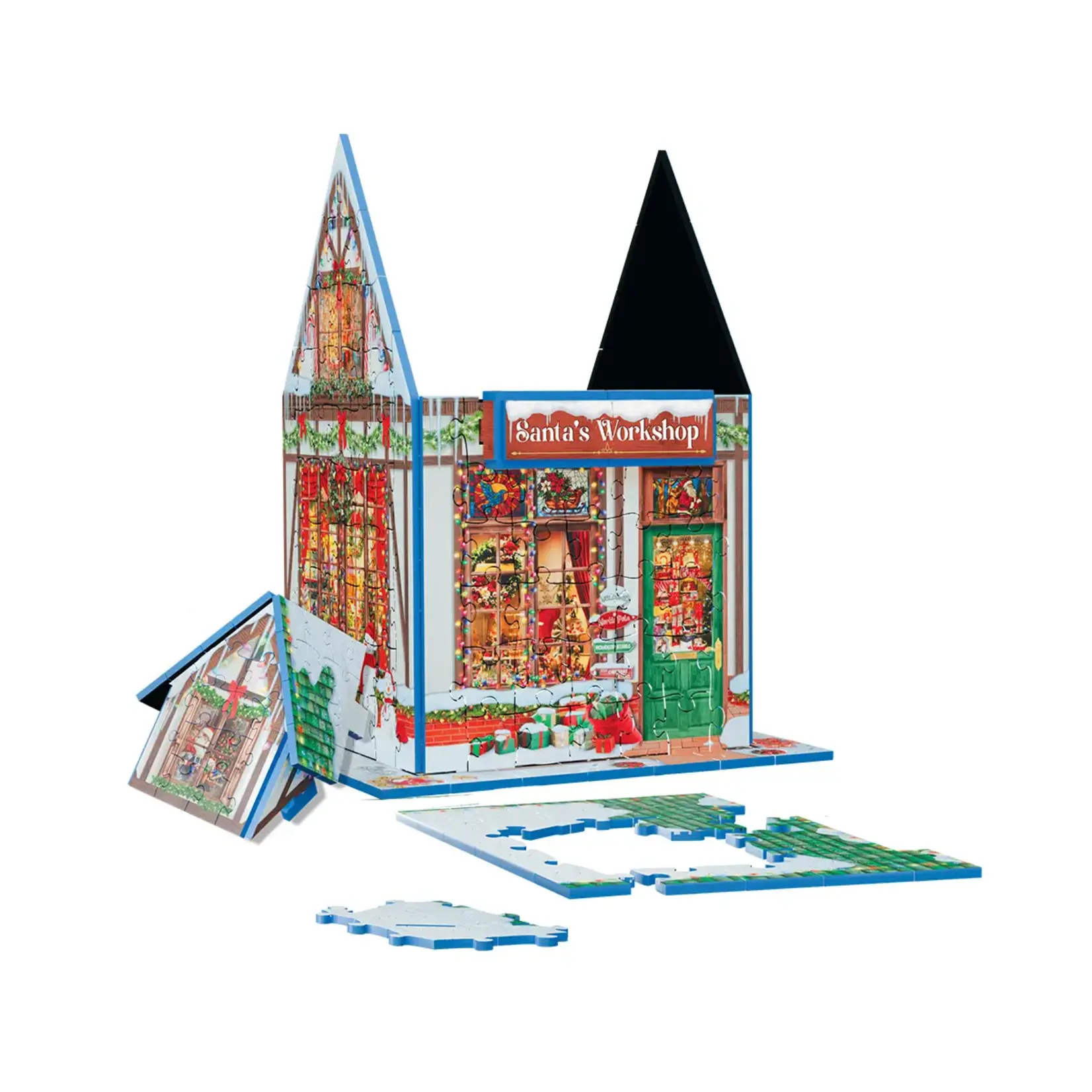 EuroGraphics Puzzles Santa's Workshop (3D)  323pc