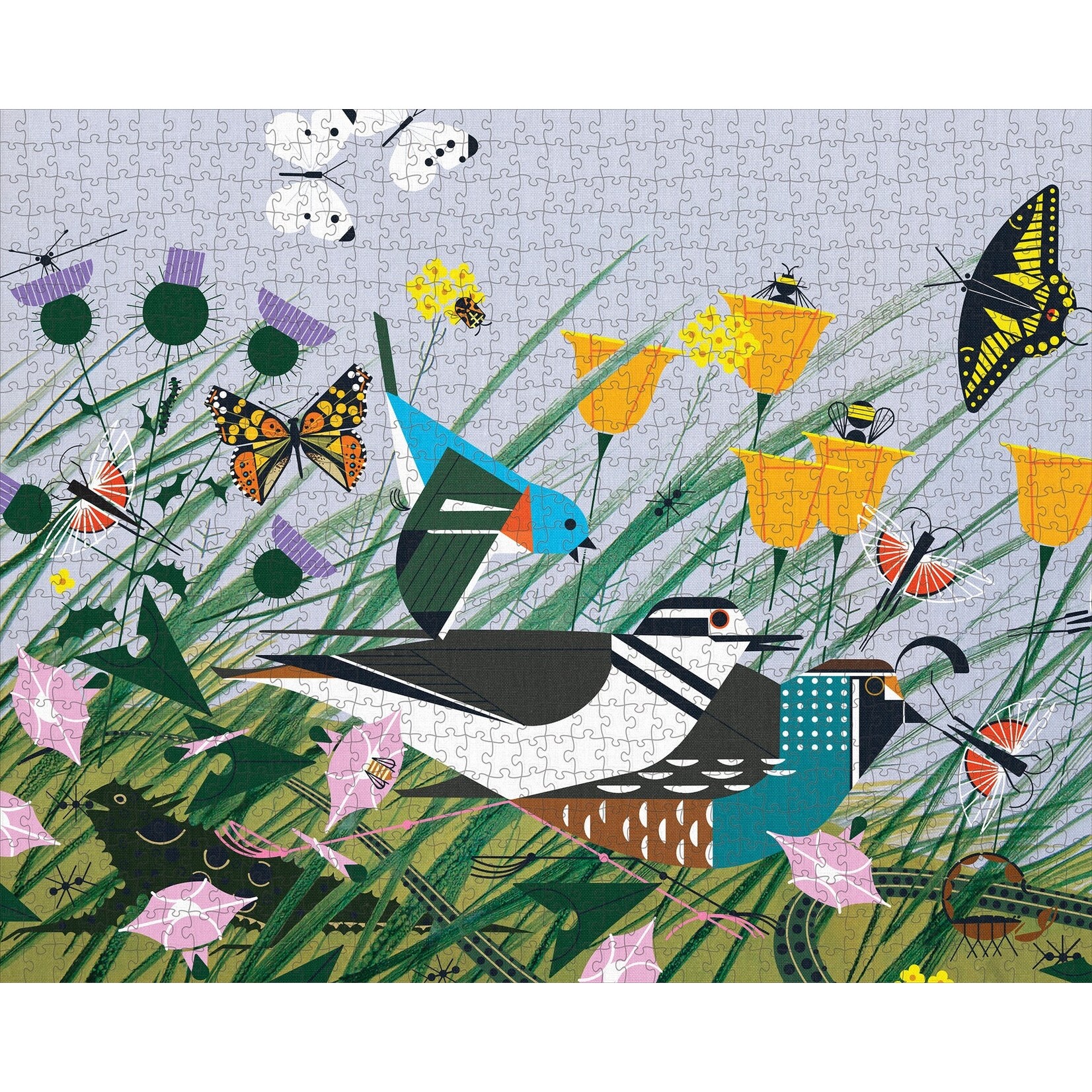 Charley Harper: Once There Was a Field 1000pc