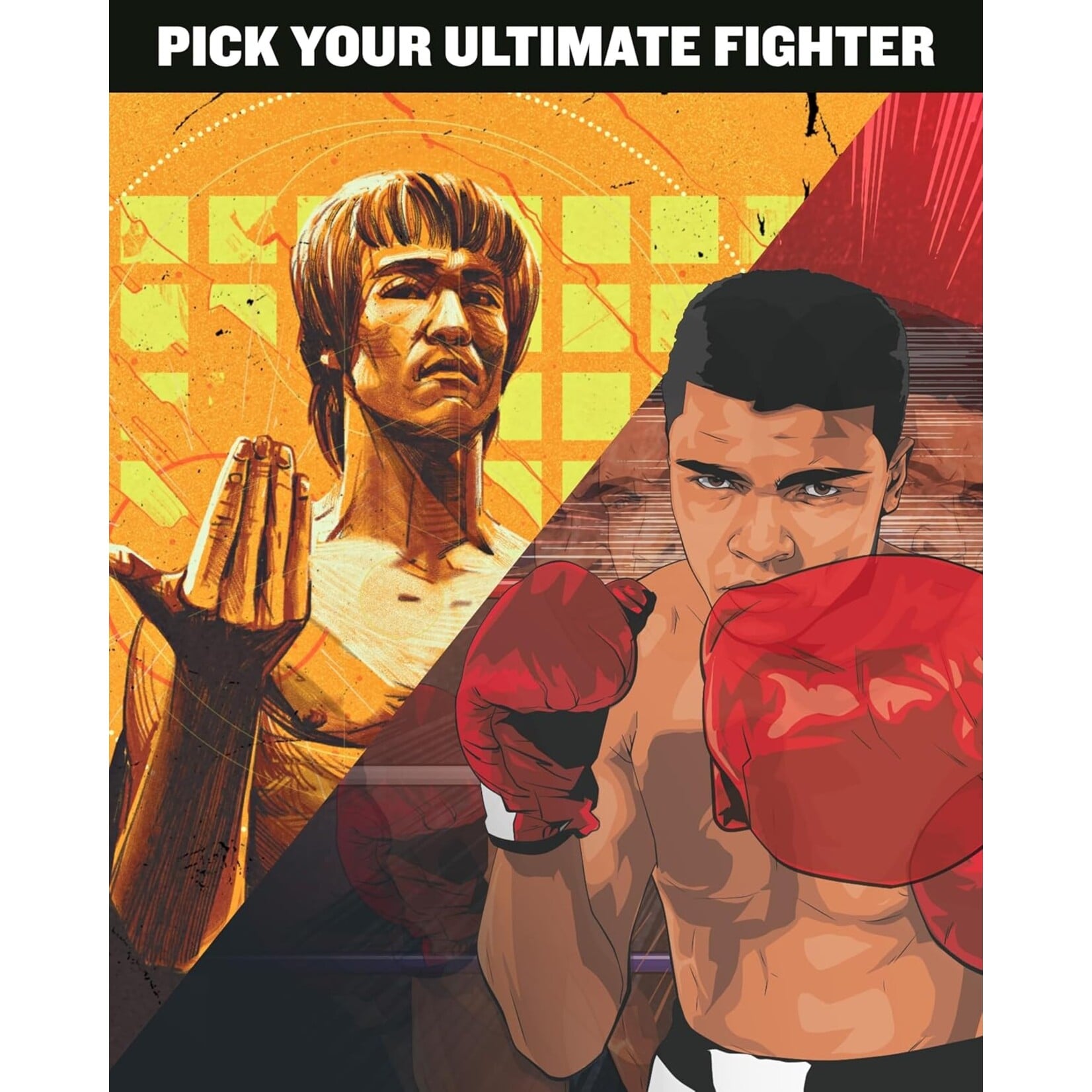 Restoration Games Unmatched: Muhammad Ali vs. Bruce Lee