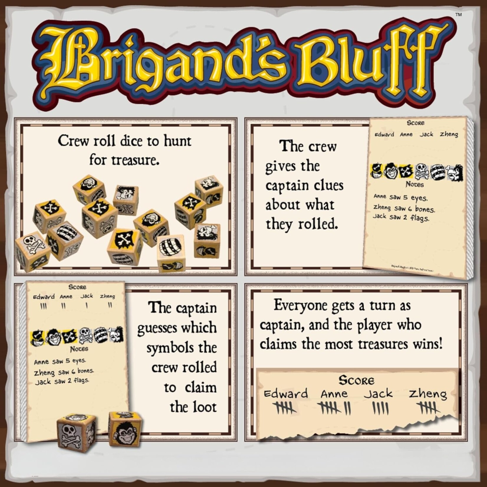 Steve Jackson Games Brigand's Bluff