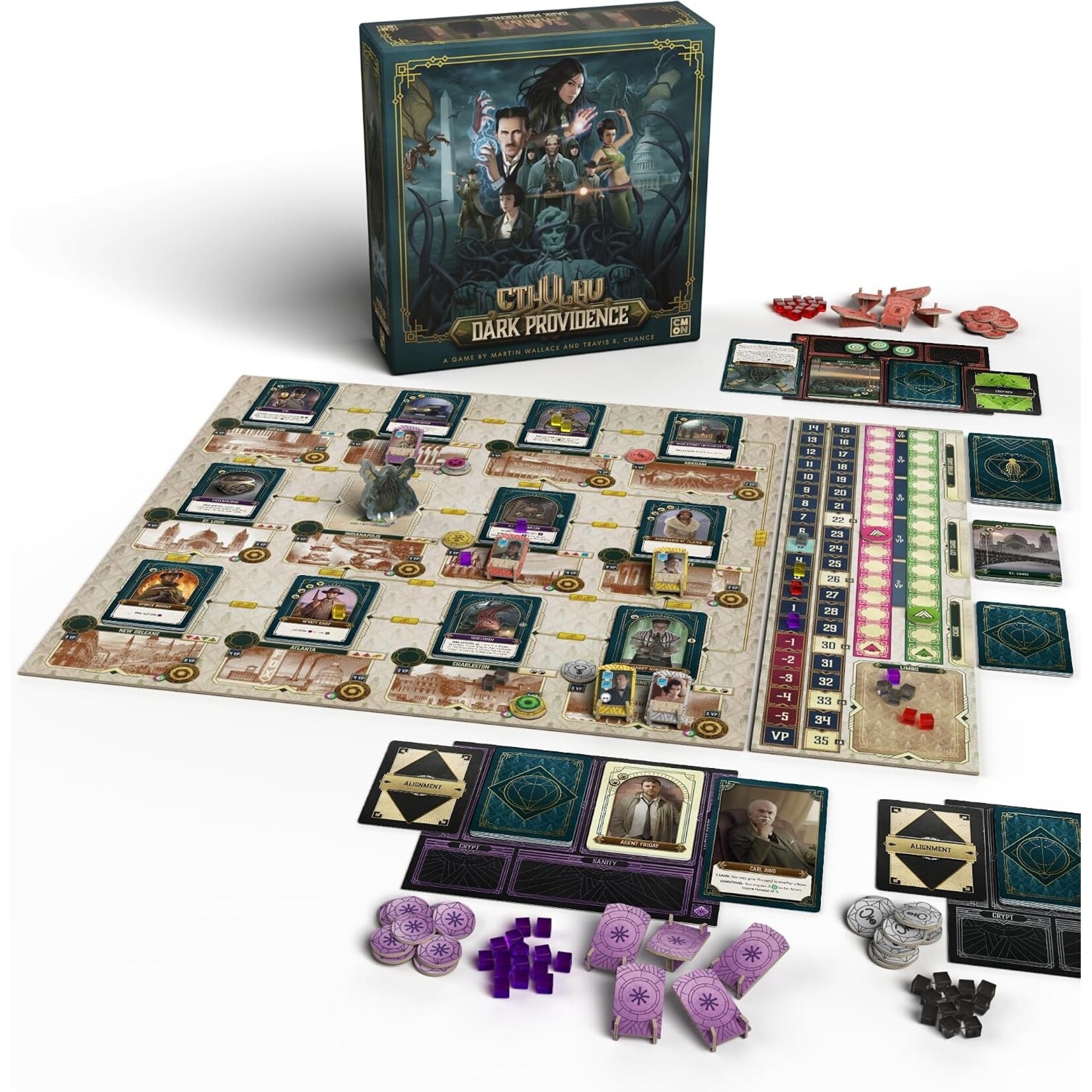 CoolMiniOrNot.Inc. Cthulhu: Dark Providence