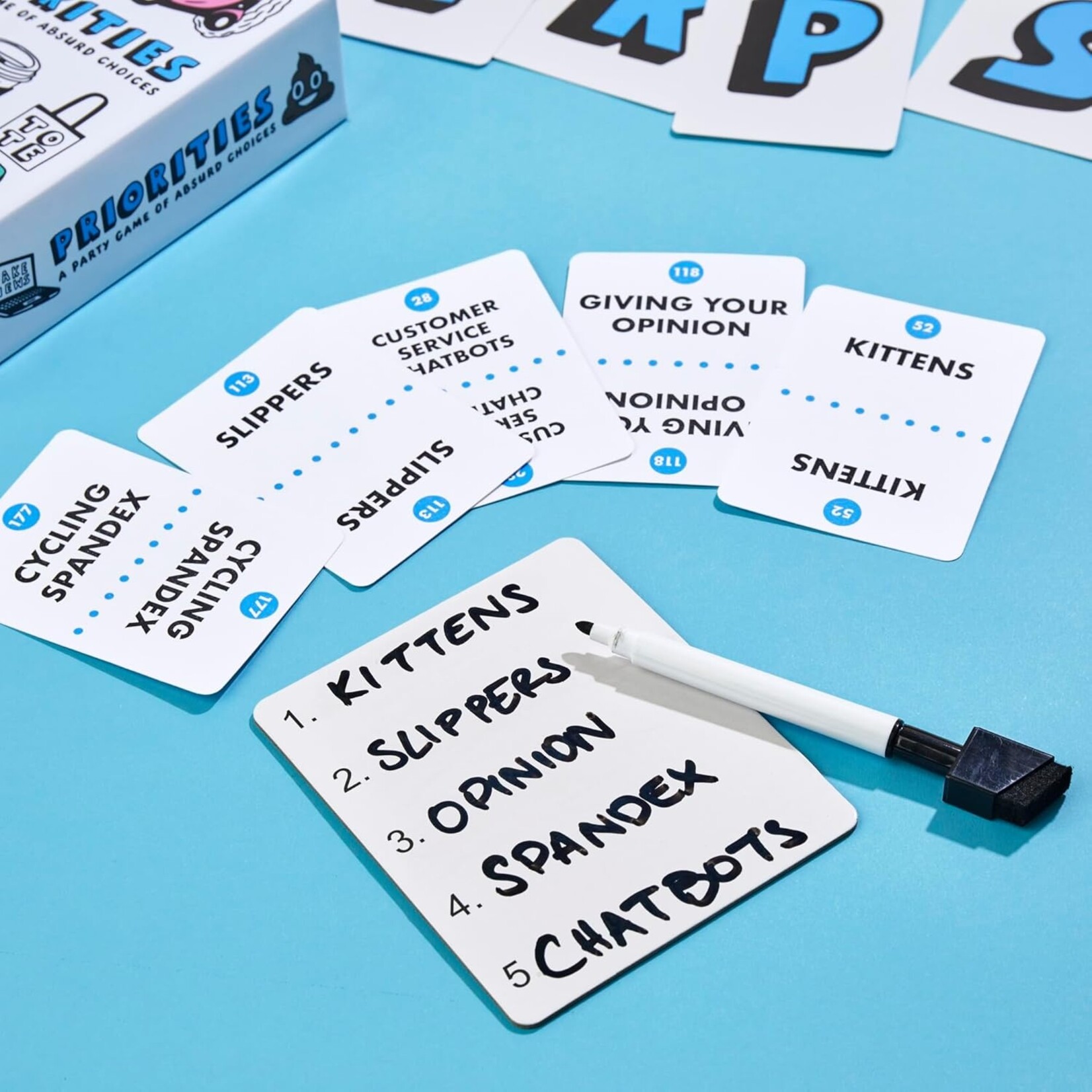 Hasbro Priorities: A Party Game of Absurd Choices