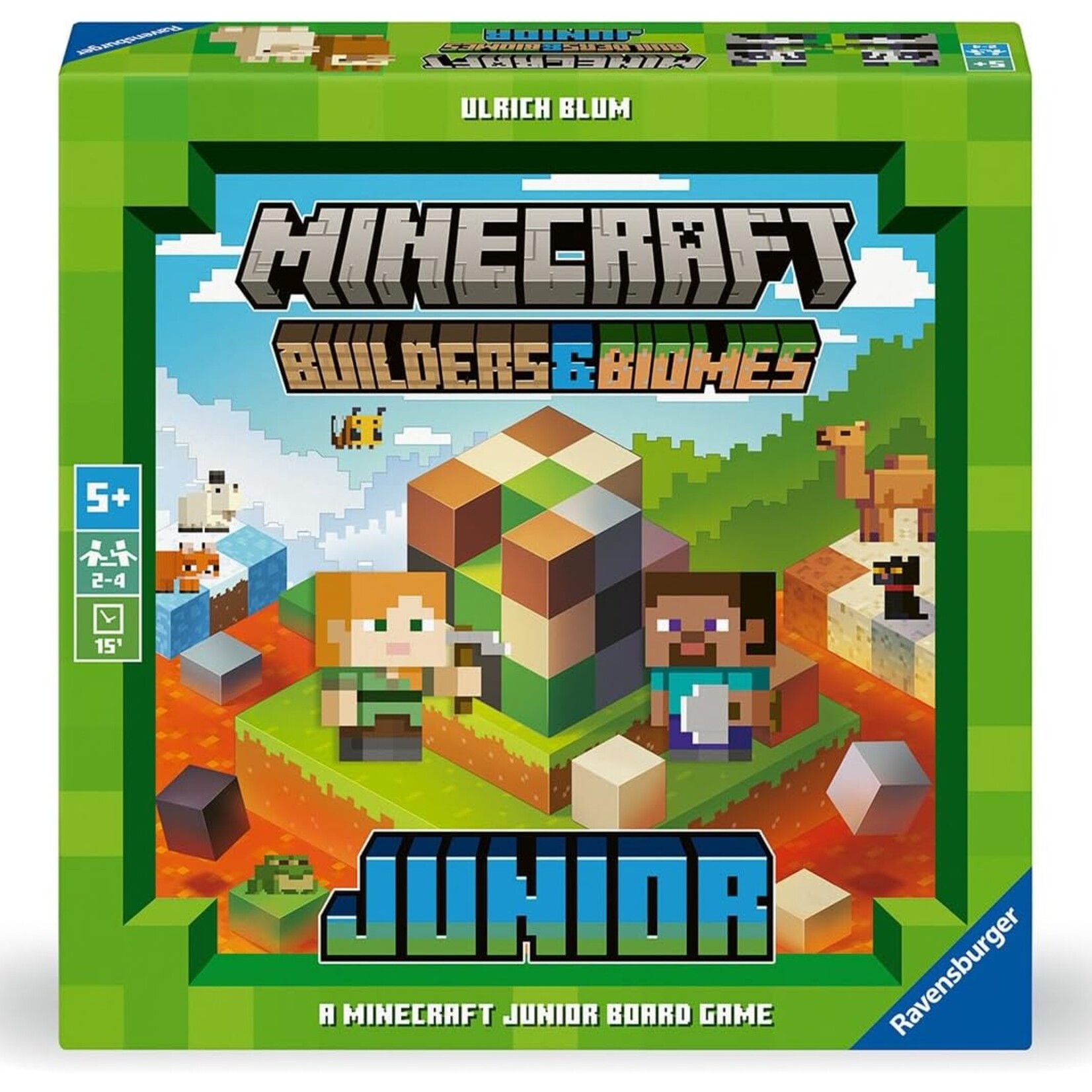 Ravensburger Minecraft: Builders & Biomes Junior