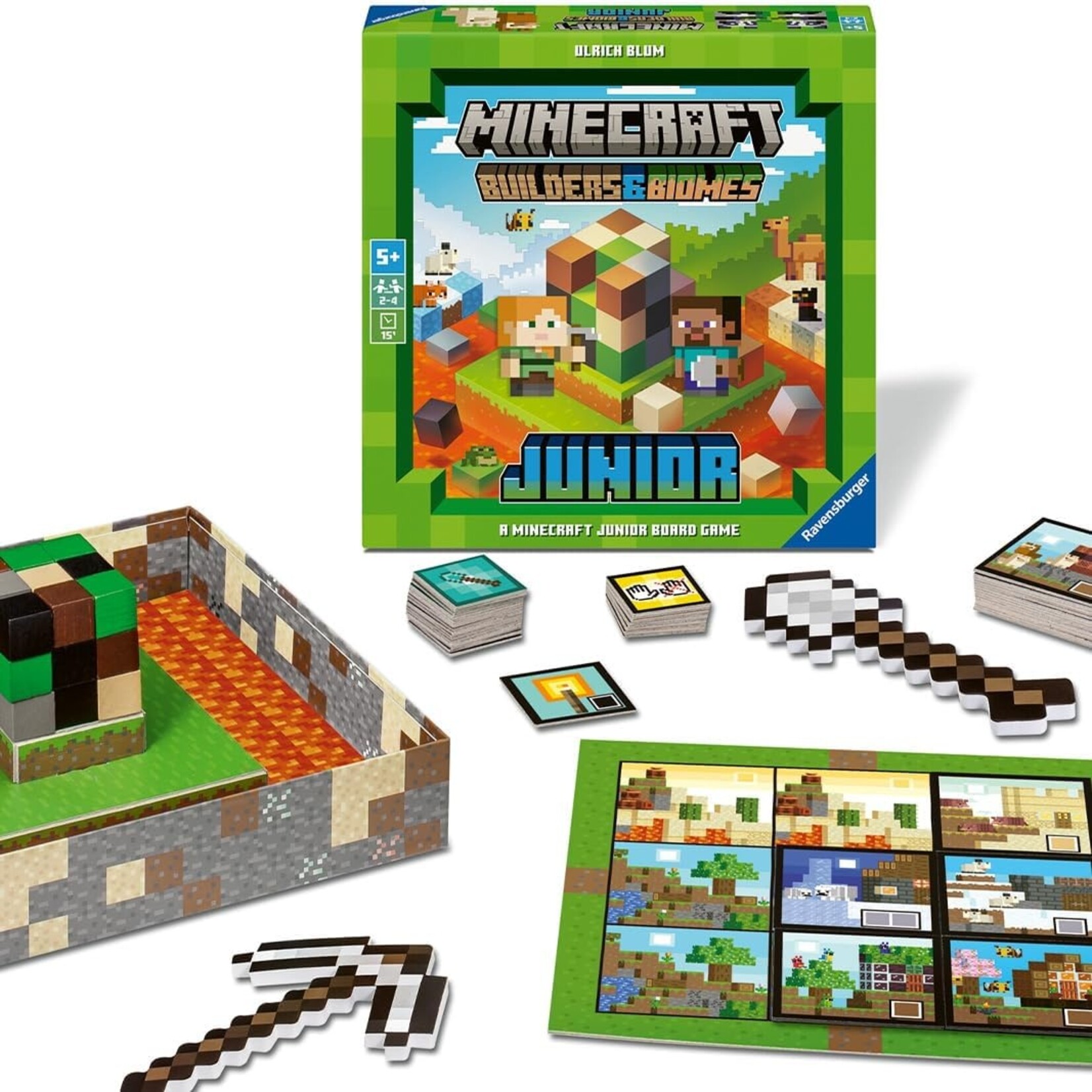 Ravensburger Minecraft: Builders & Biomes Junior