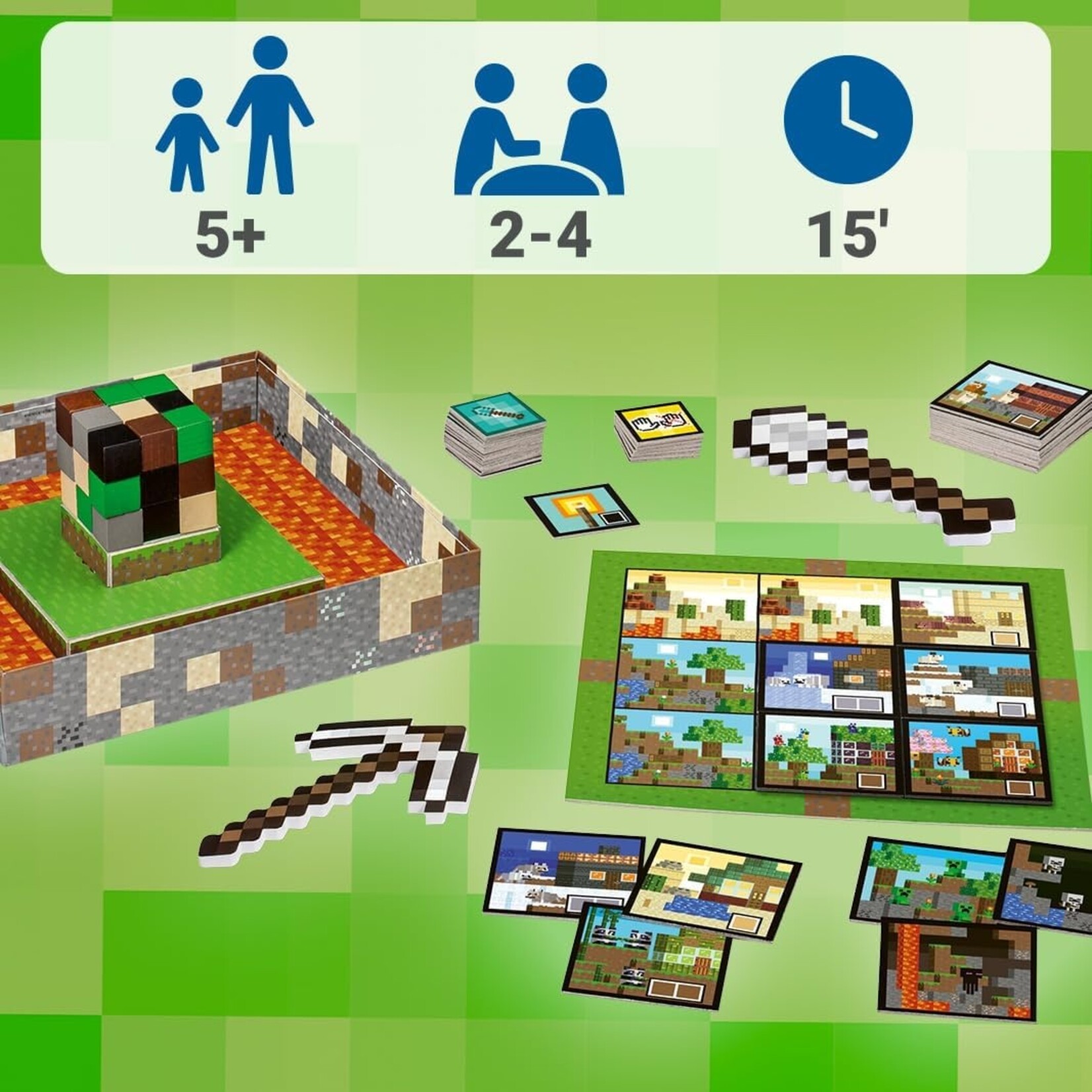 Ravensburger Minecraft: Builders & Biomes Junior