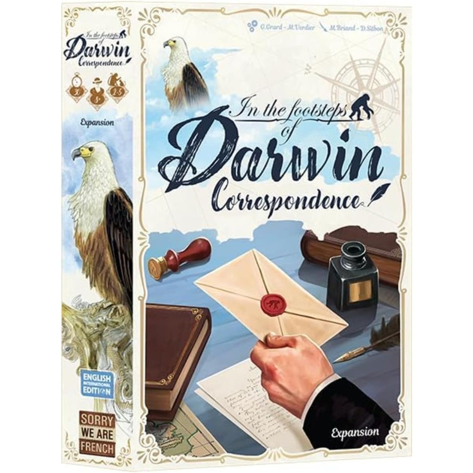 Sorry We Are French In the Footsteps of Darwin: Correspondence Expansion