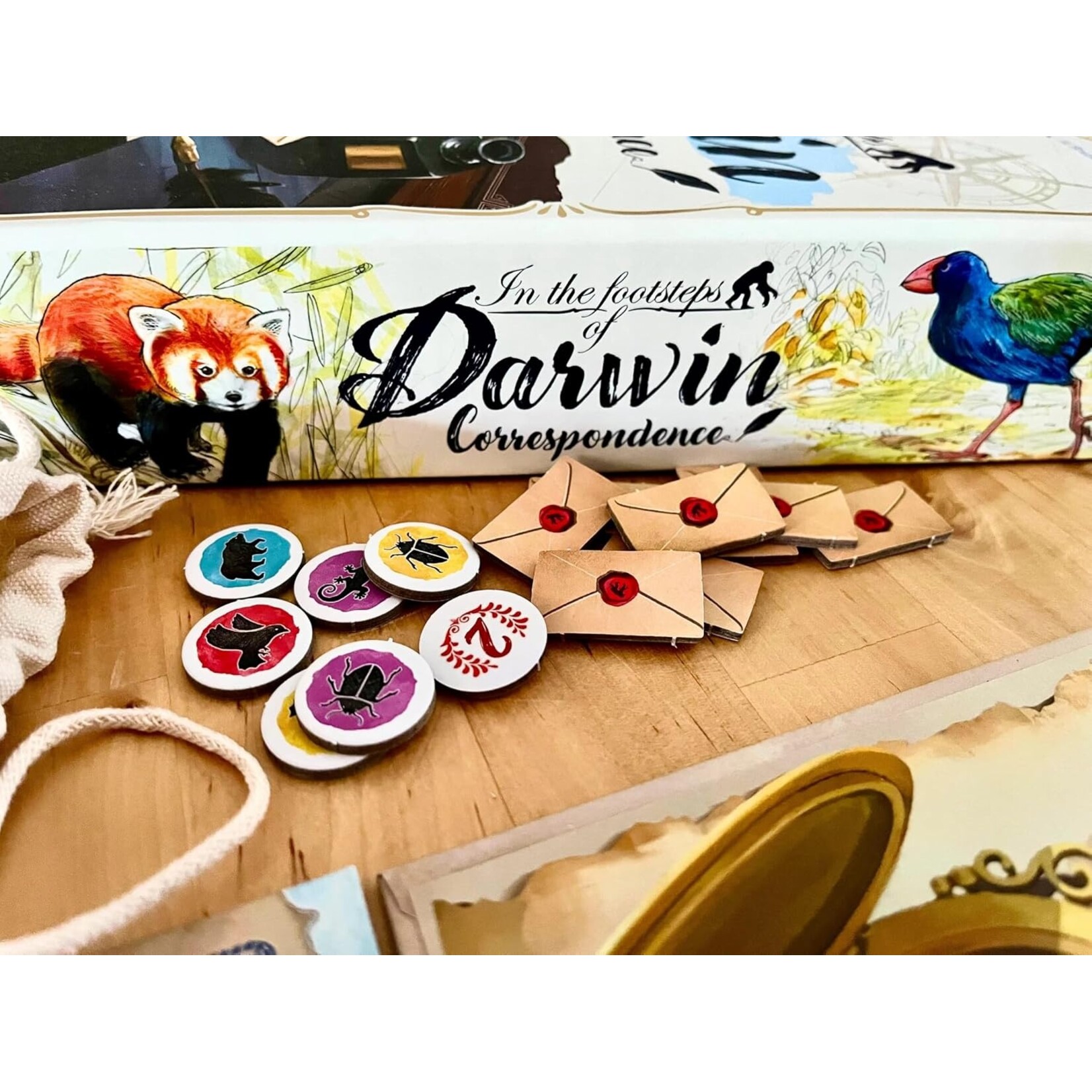 Sorry We Are French In the Footsteps of Darwin: Correspondence Expansion