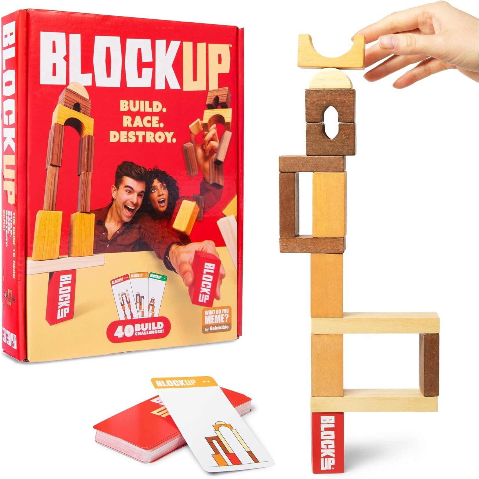What Do You Meme Block Up – the Fast-Paced Tower Stacking Game