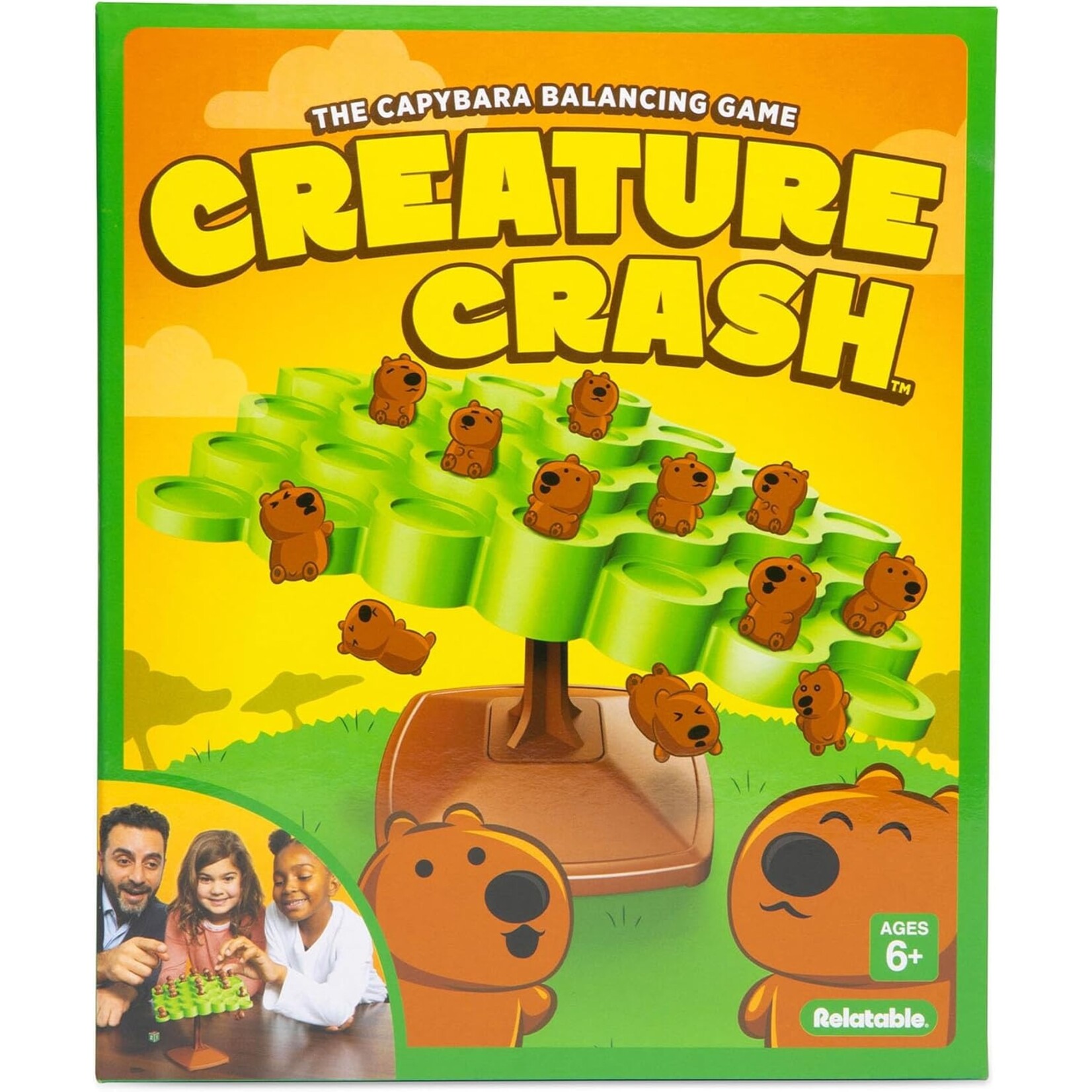 What Do You Meme Creature Crash - A Wobbly, Wild Capybara Balancing Game For Kids