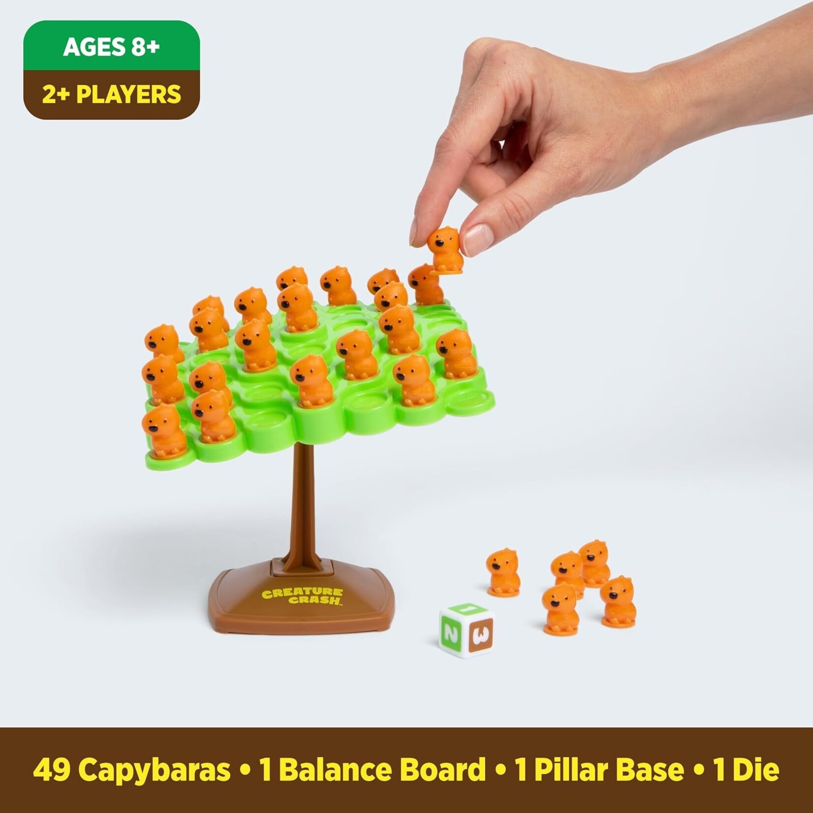 What Do You Meme Creature Crash - A Wobbly, Wild Capybara Balancing Game For Kids