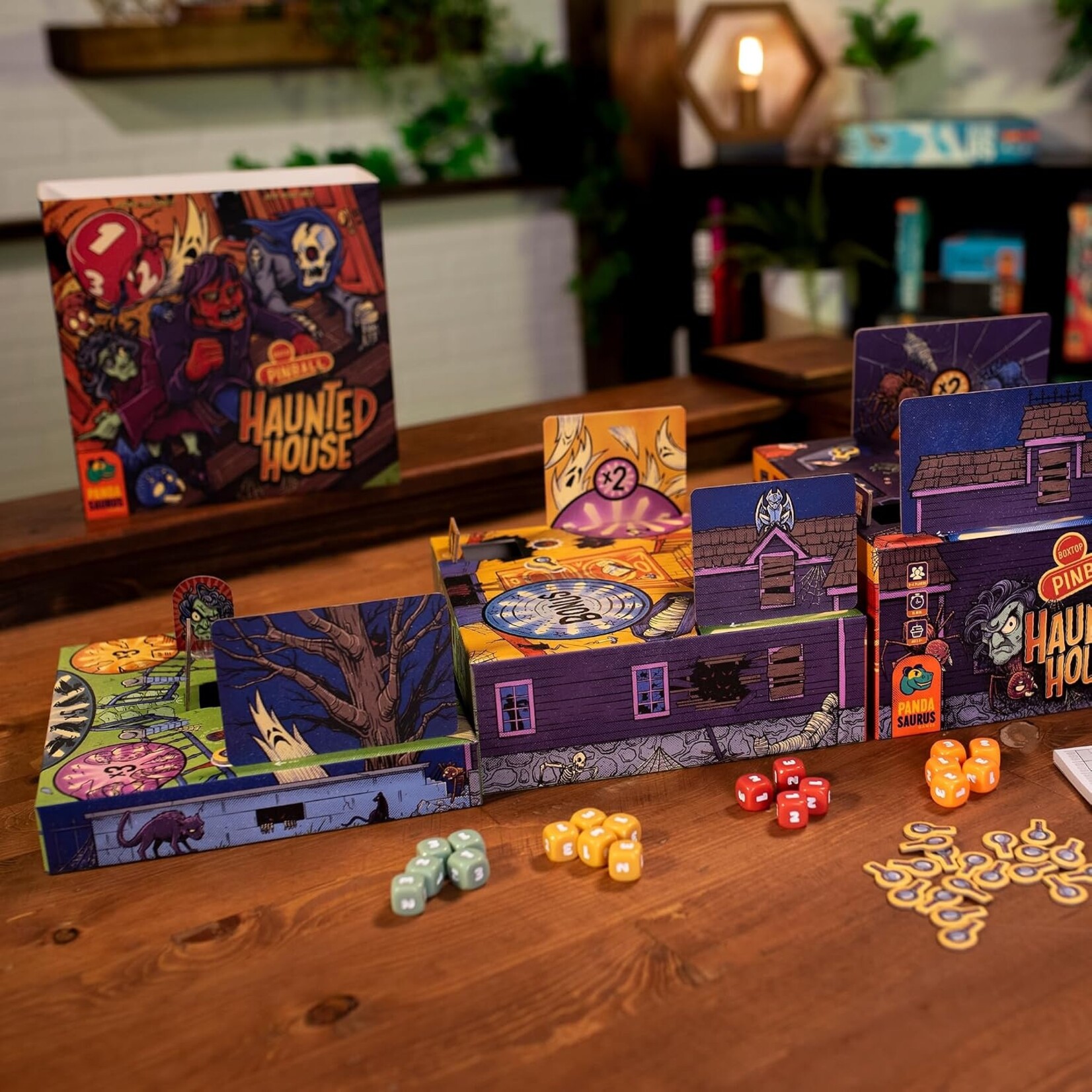 Pandasaurus Games Boxtop Pinball: Haunted House