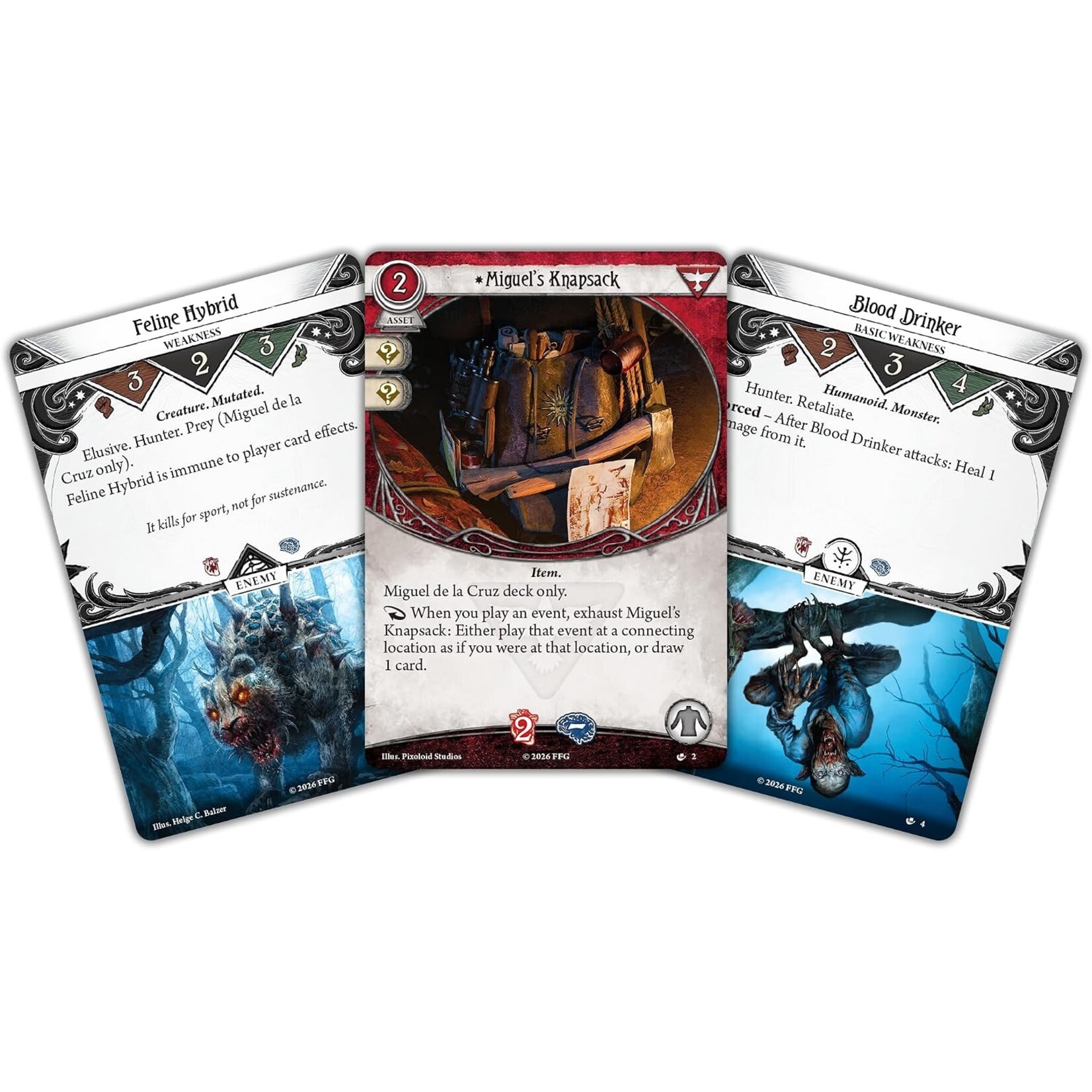 Fantasy Flight Publishing Arkham Horror: TCG: Miguel de la Cruz Investigator Deck