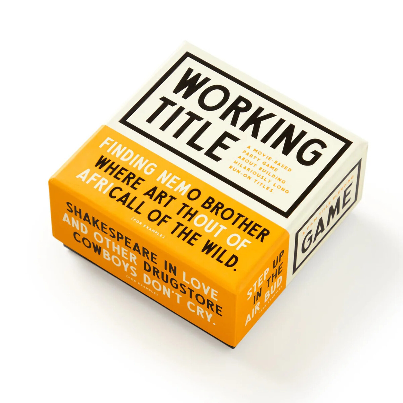 Chronicle Books Brass Monkey Working Title Game