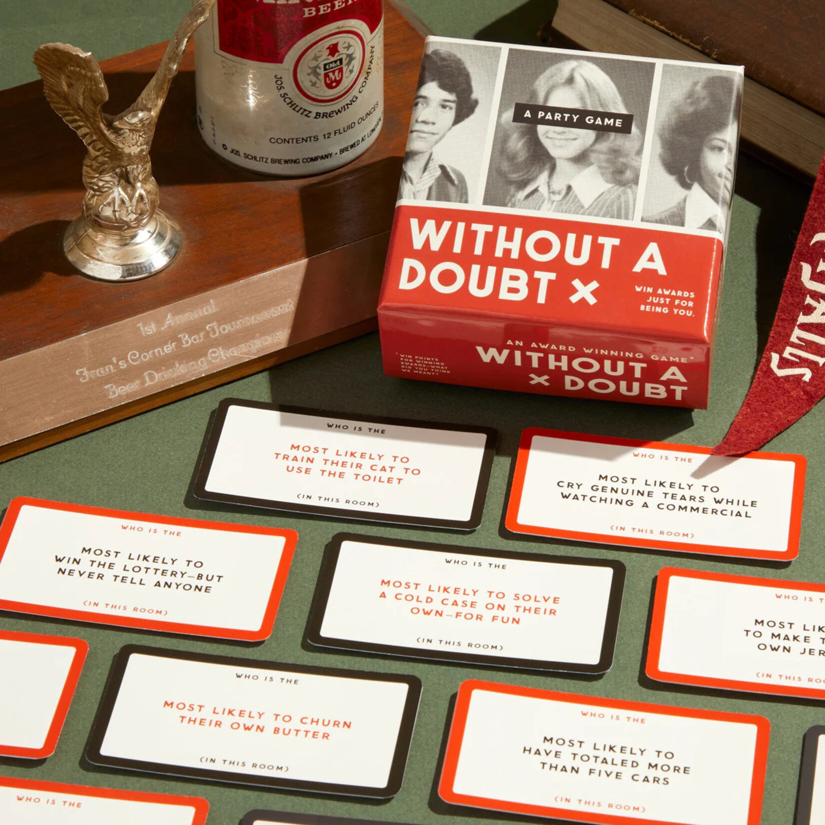 Chronicle Books Brass Monkey Without A Doubt Social Game