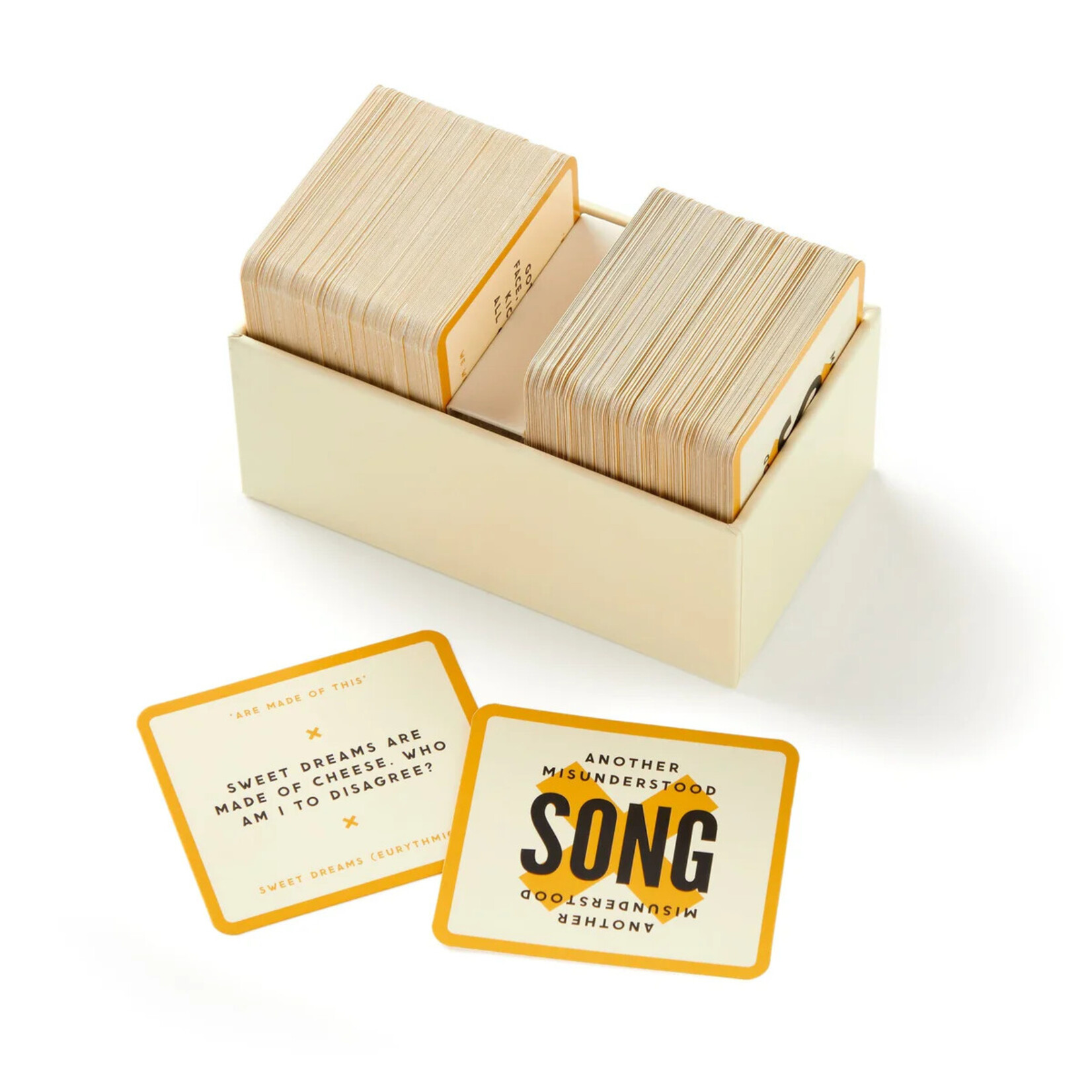 Chronicle Books Brass Monkey Misunderstood Songs Game