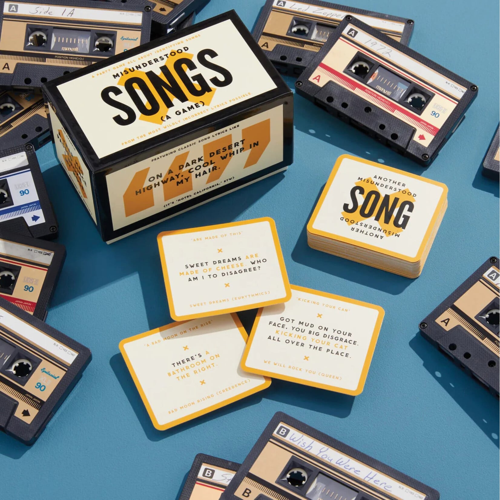 Chronicle Books Brass Monkey Misunderstood Songs Game