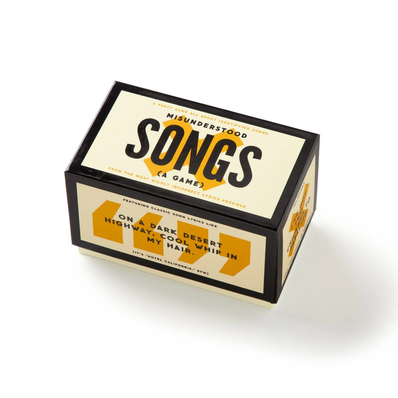 Chronicle Books Brass Monkey Misunderstood Songs Game