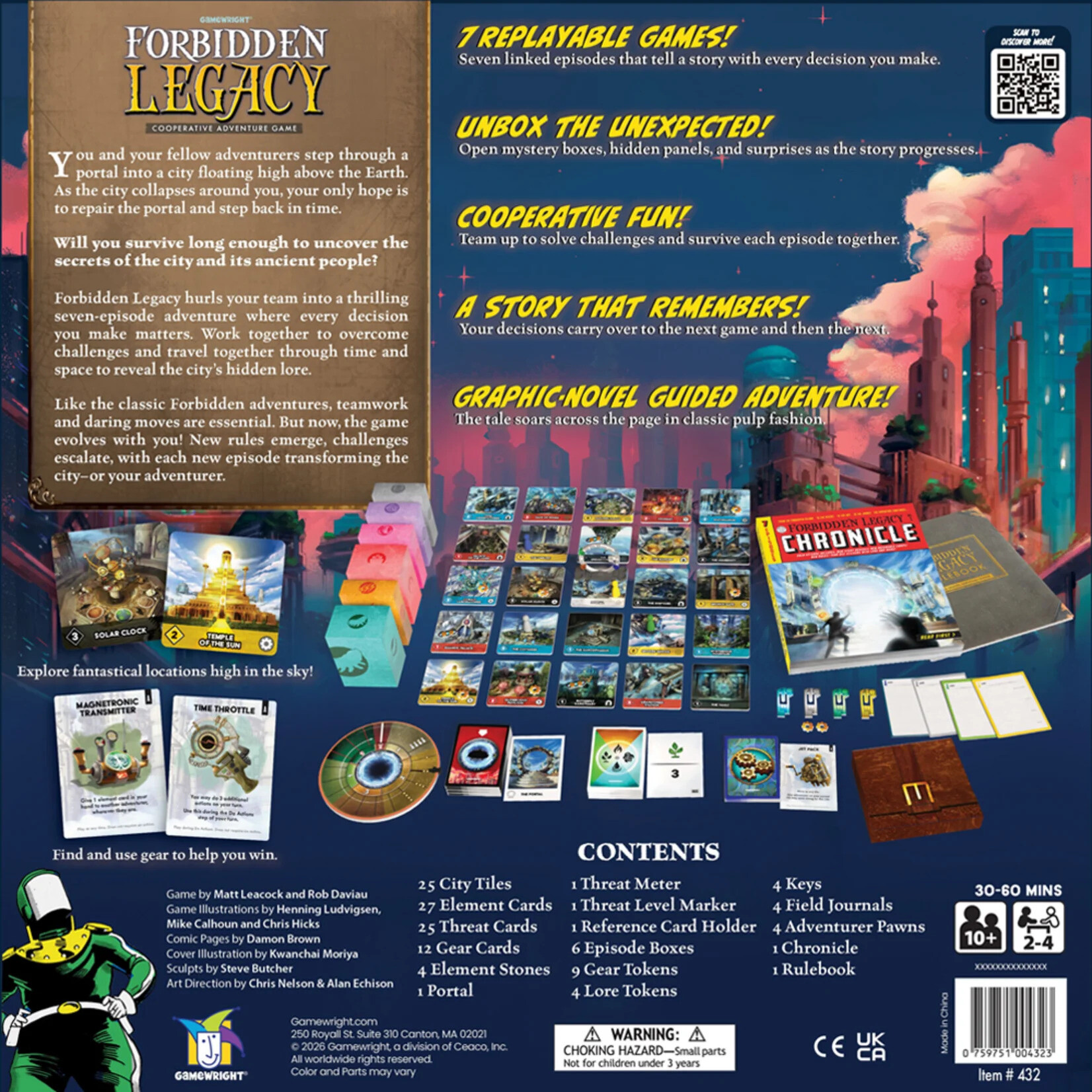 Gamewright Games Forbidden Legacy