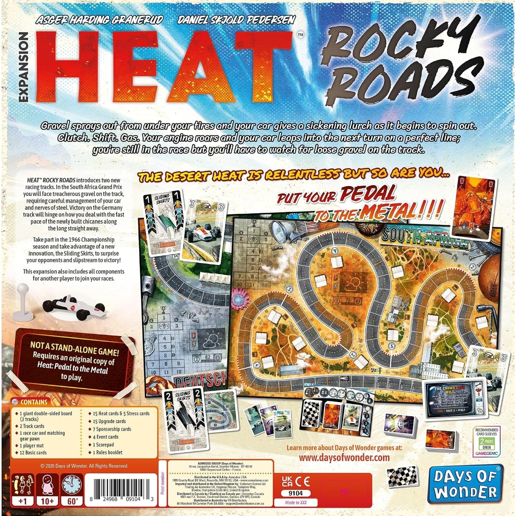 Days of Wonder Heat: Rocky Roads Expansion