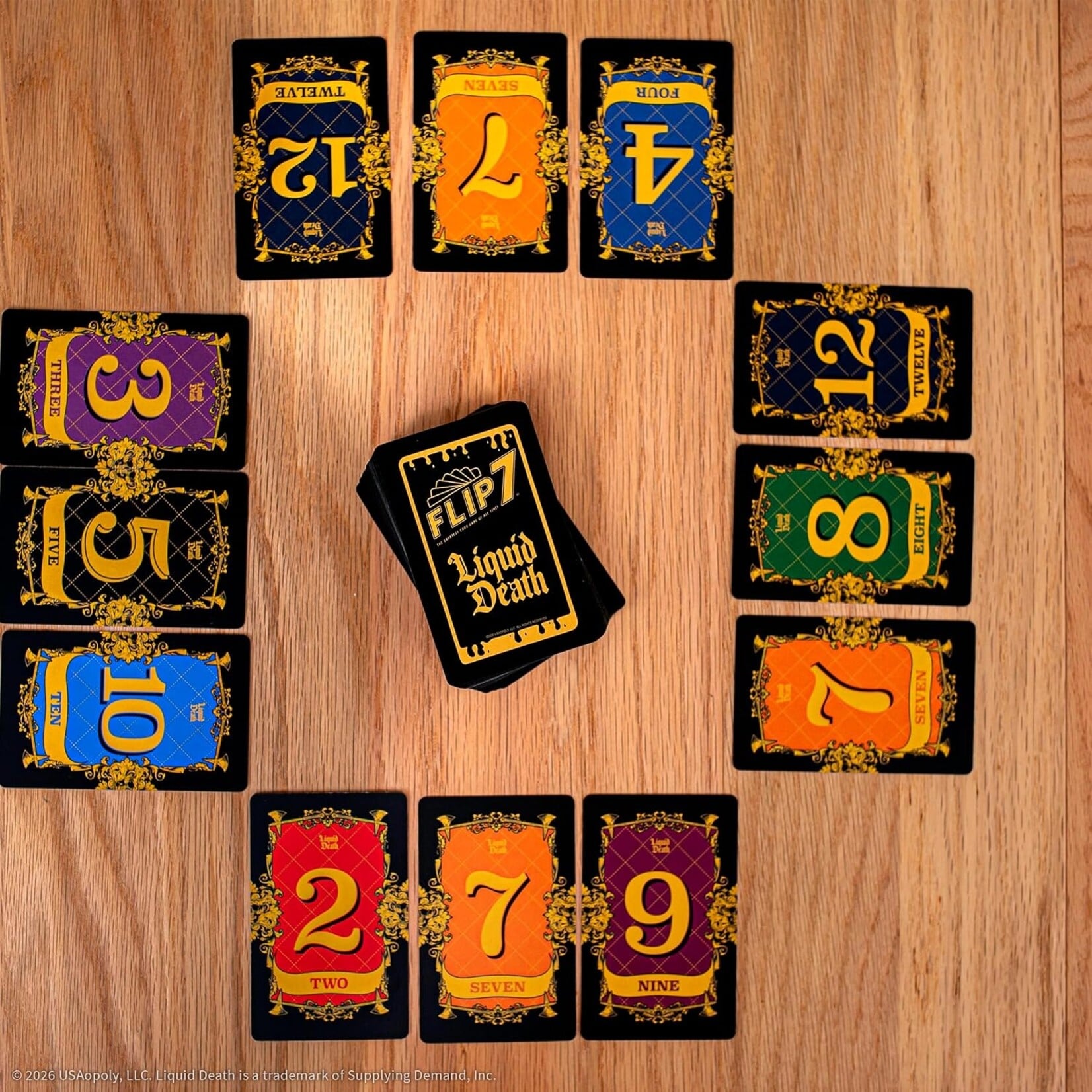 The OP Games Flip 7: Liquid Death
