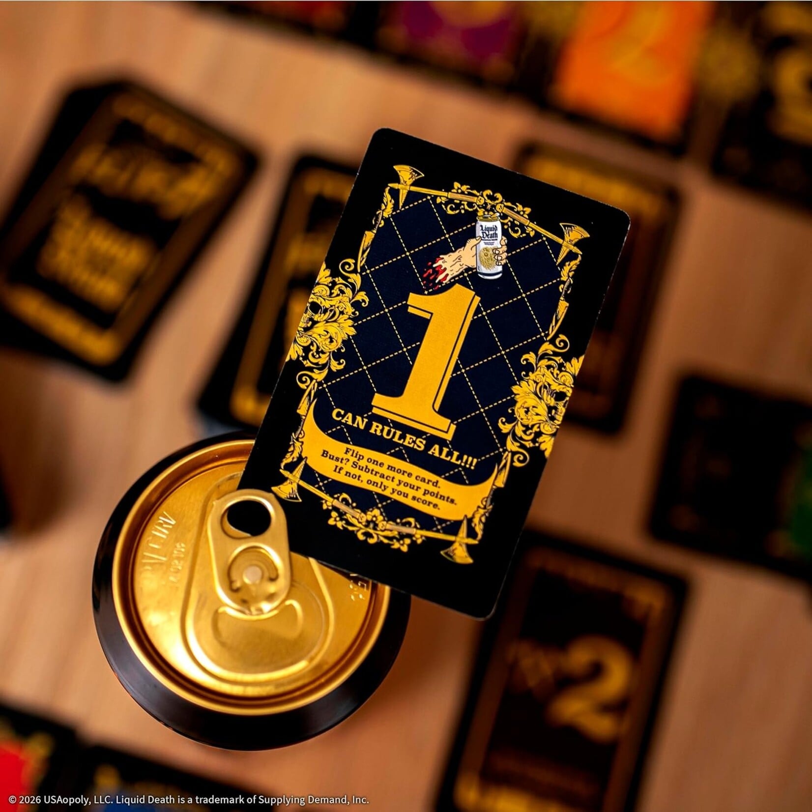 The OP Games Flip 7: Liquid Death
