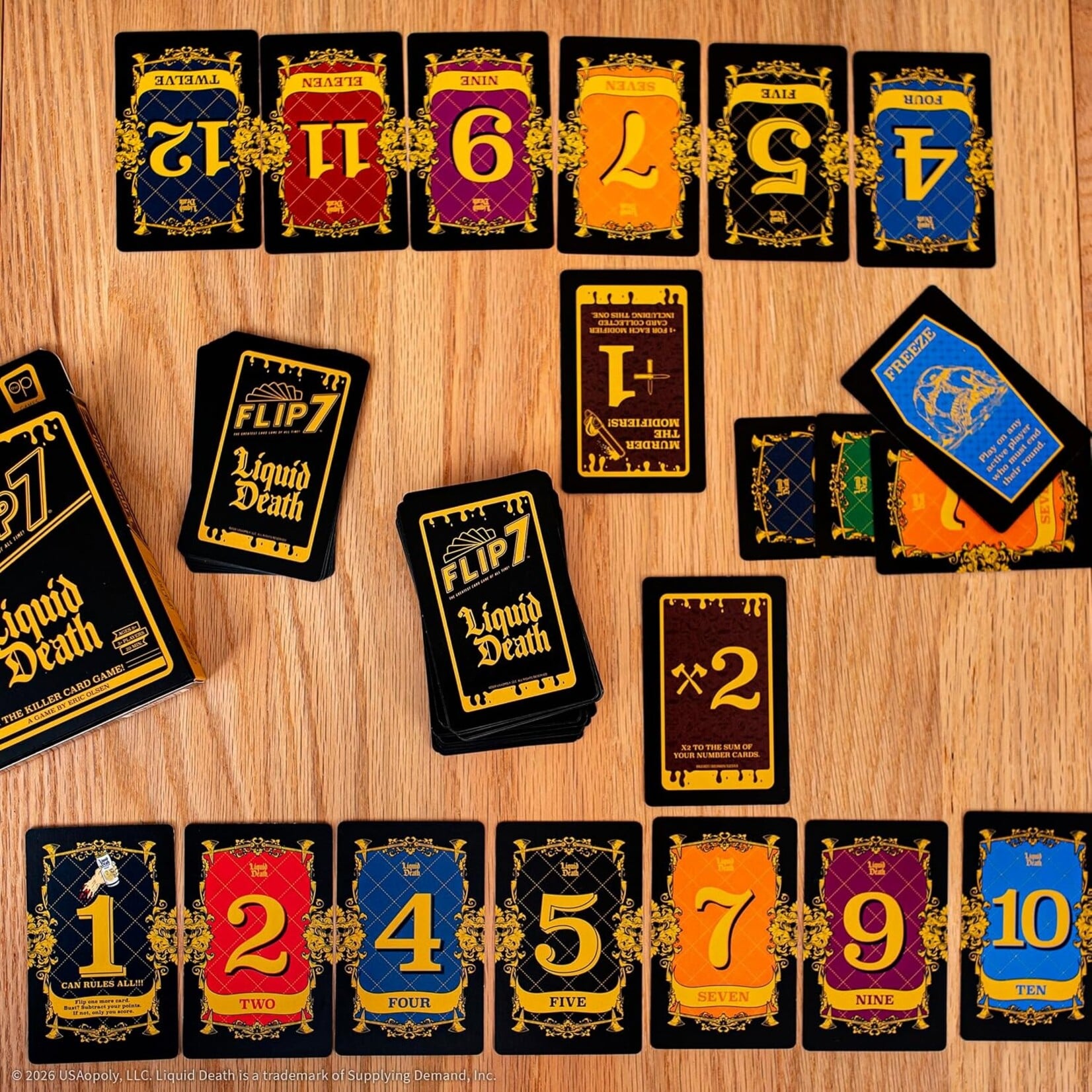 The OP Games Flip 7: Liquid Death