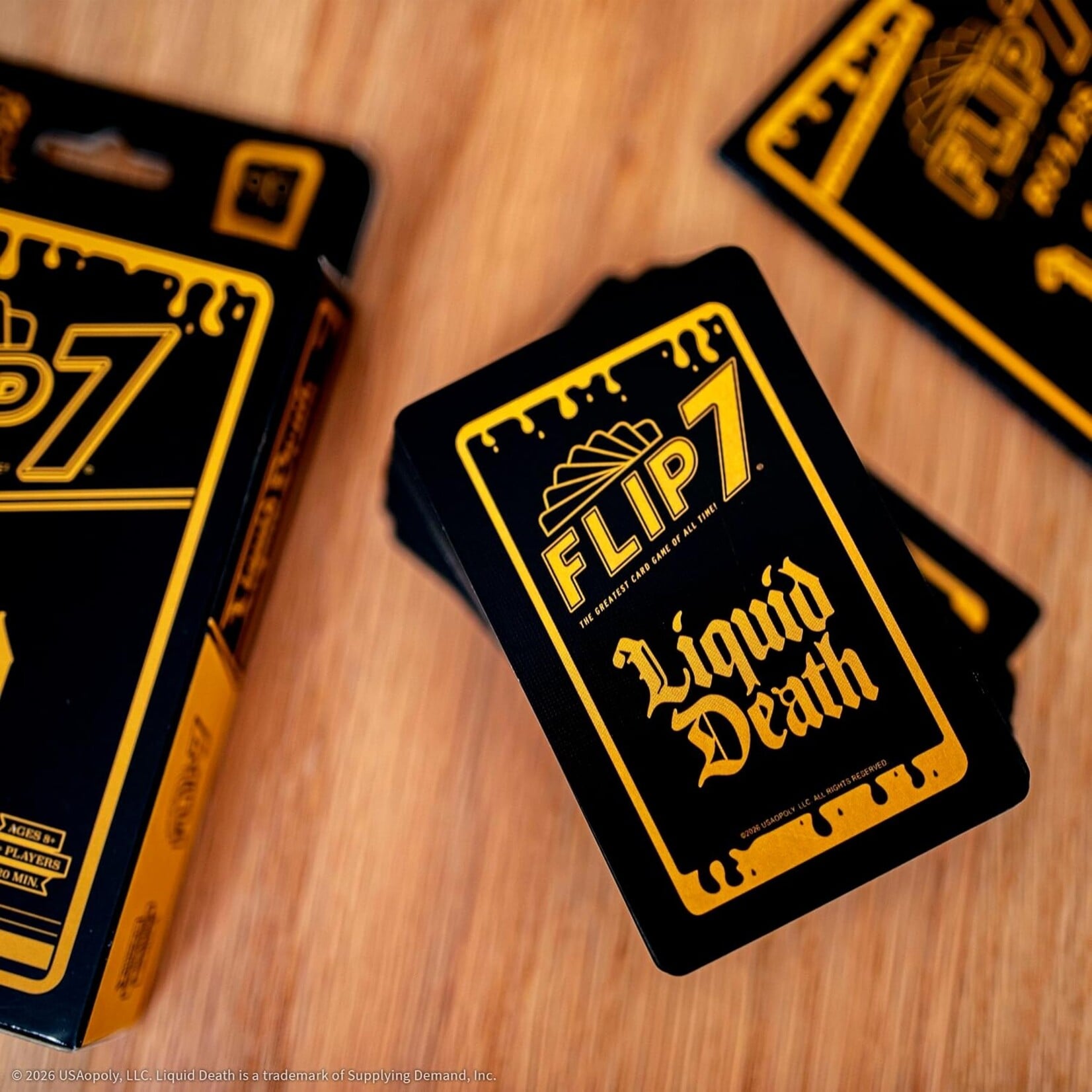 The OP Games Flip 7: Liquid Death