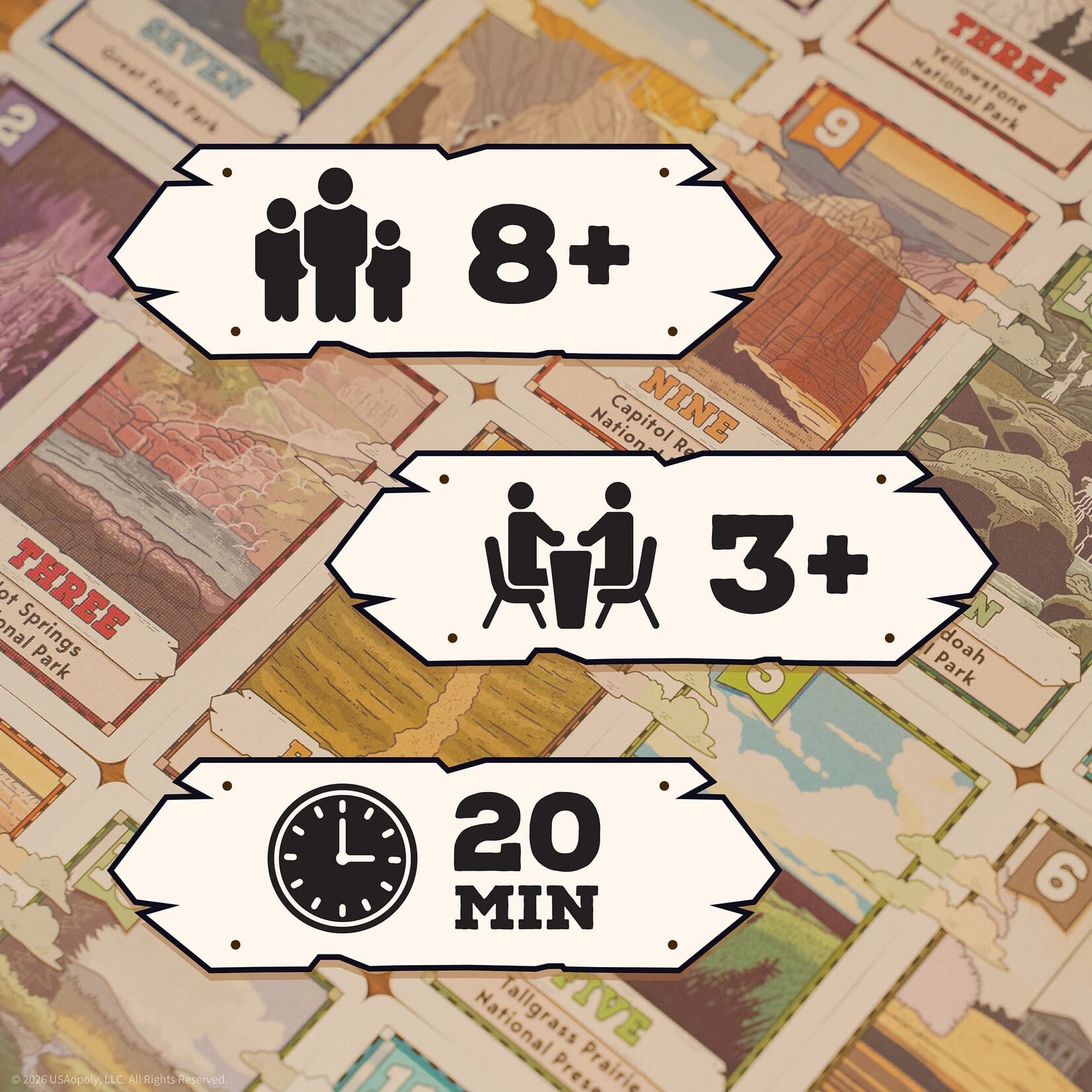 The OP Games Flip 7: National Parks