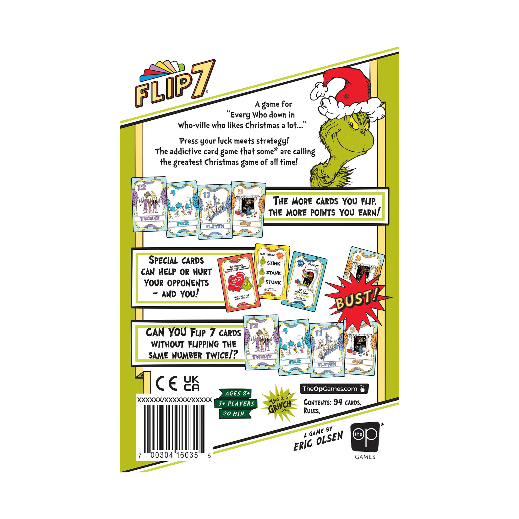 The OP Games Flip 7: The Grinch
