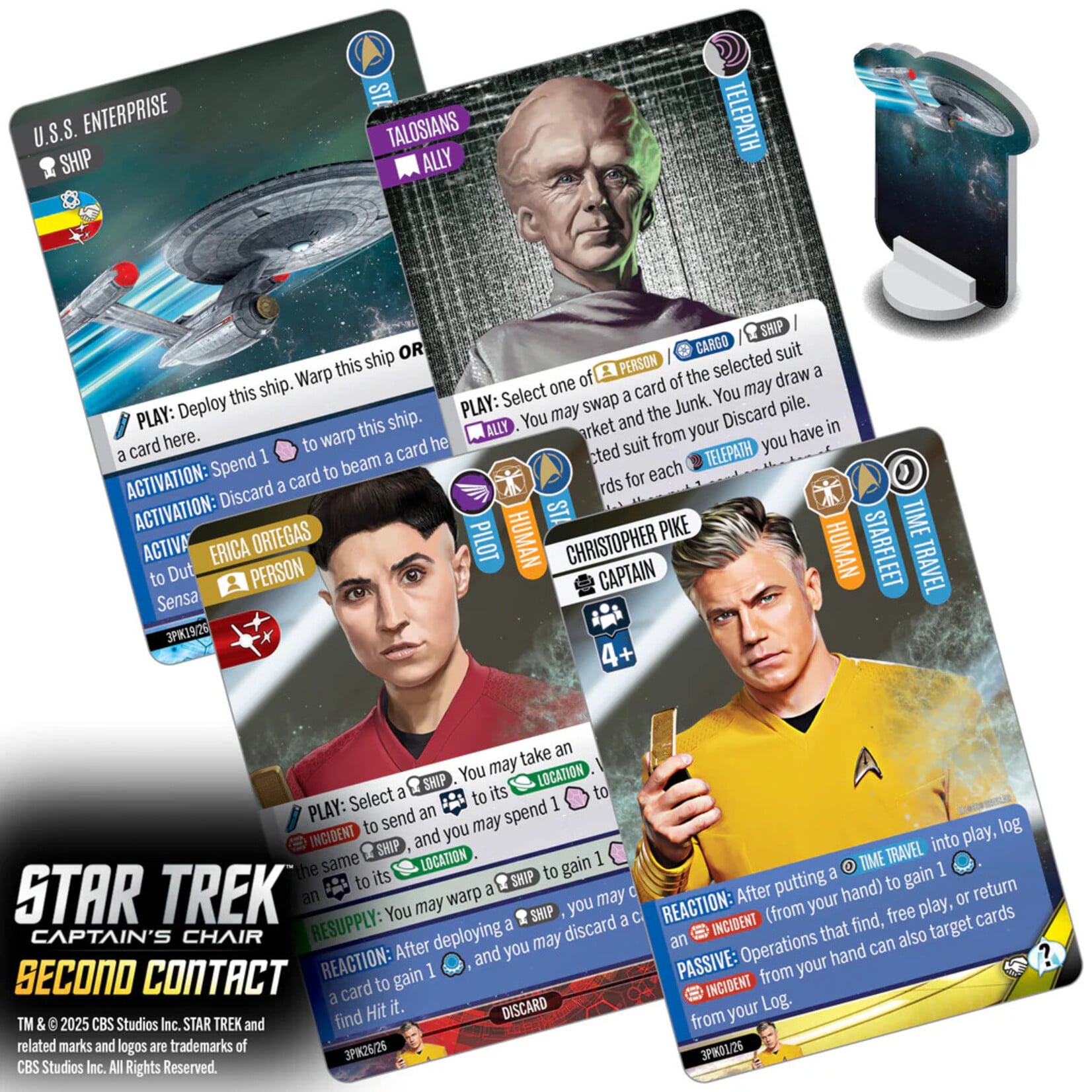 WizKids/Neca Star Trek: Captain's Chair: Second Contact
