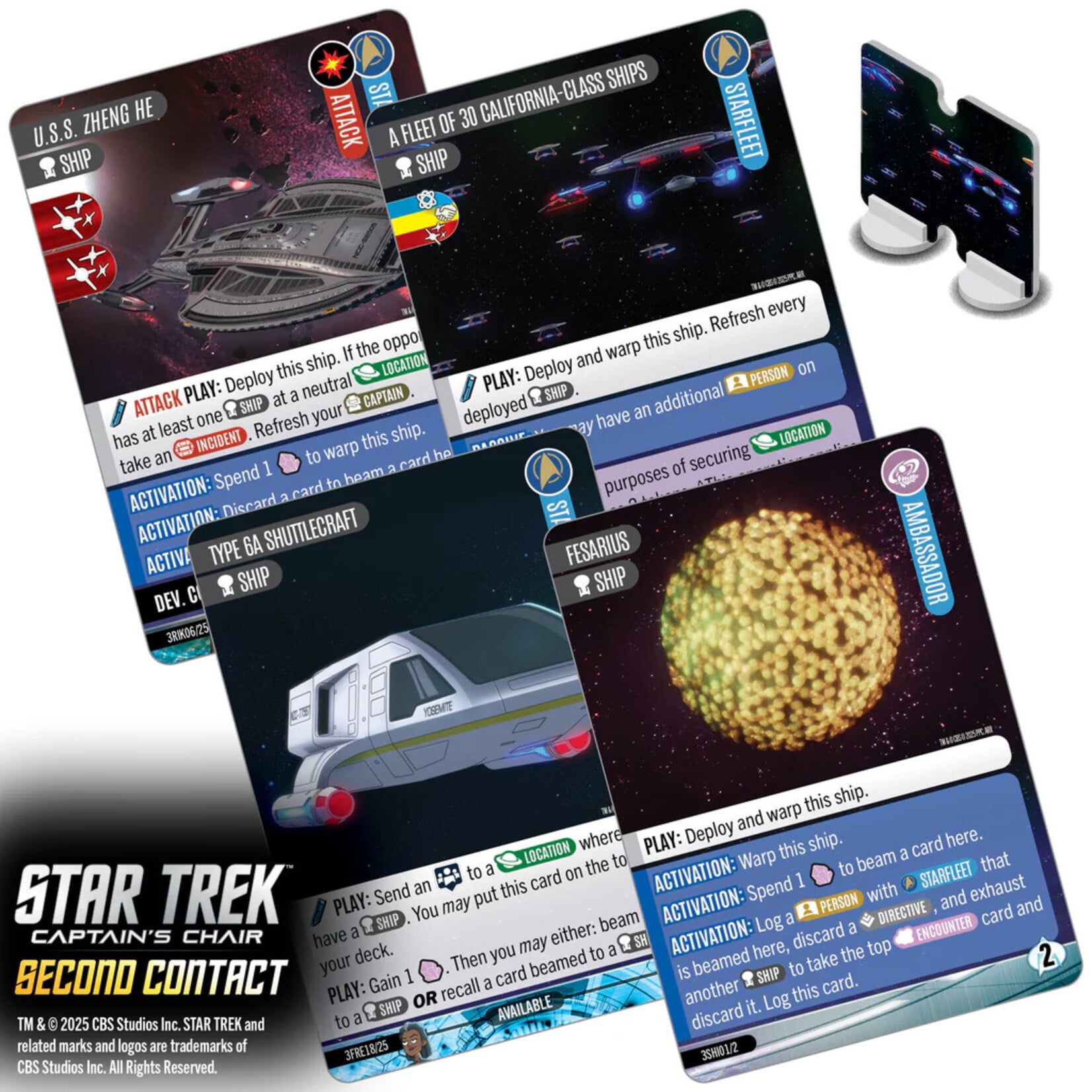 WizKids/Neca Star Trek: Captain's Chair: Second Contact