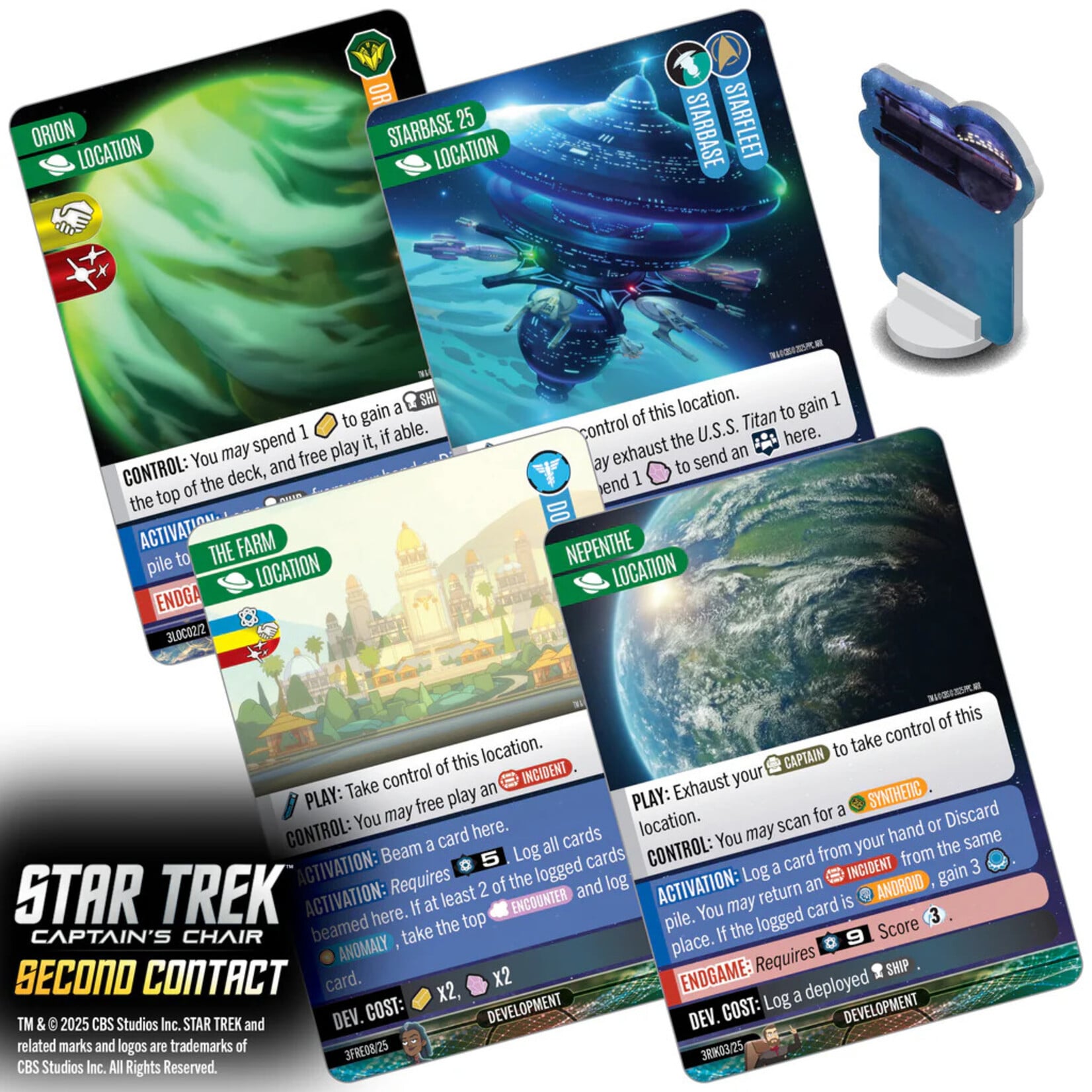 WizKids/Neca Star Trek: Captain's Chair: Second Contact