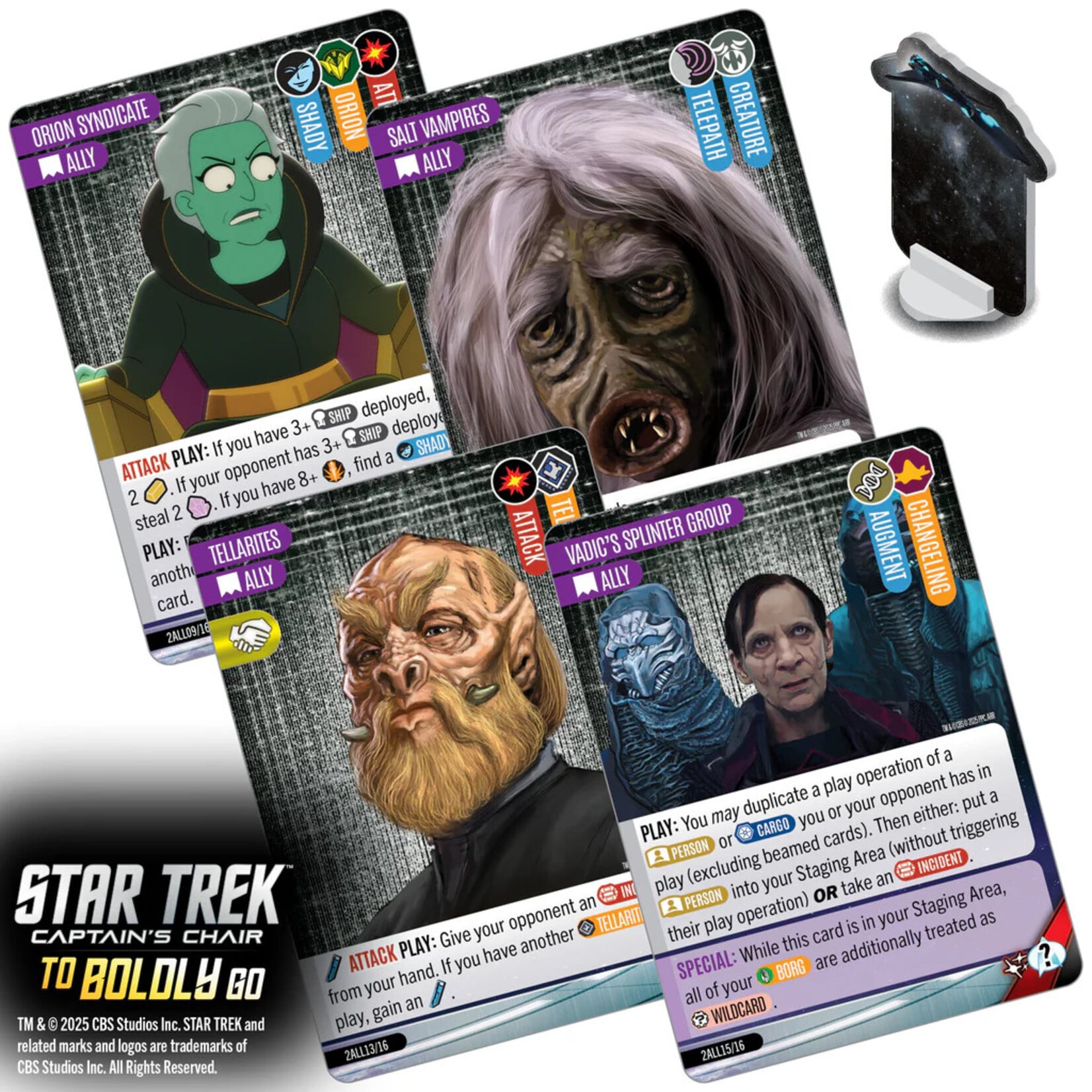 WizKids/Neca Star Trek: Captain's Chair: To Boldly Go