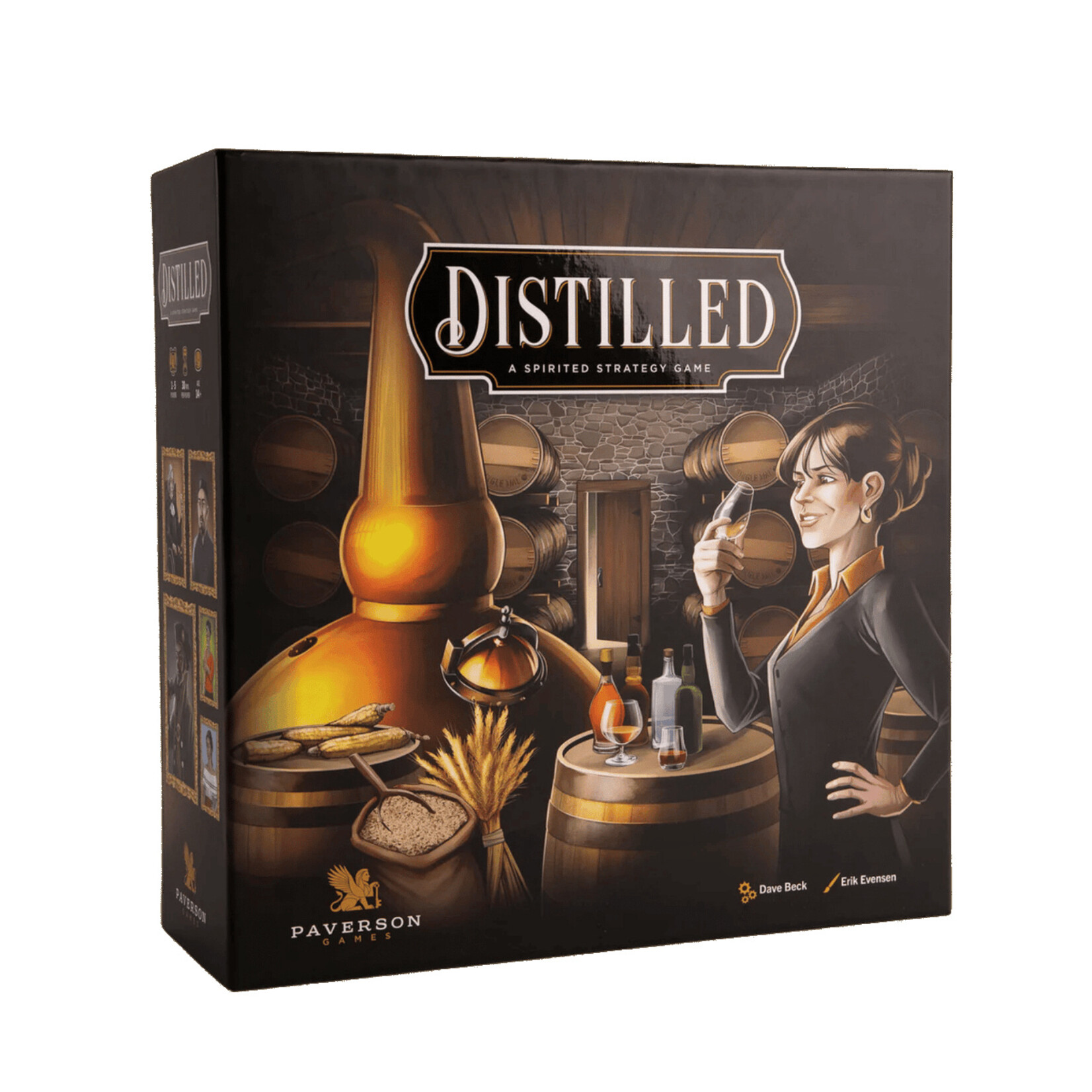 Paverson Games Distilled: A Spirited Strategy Game