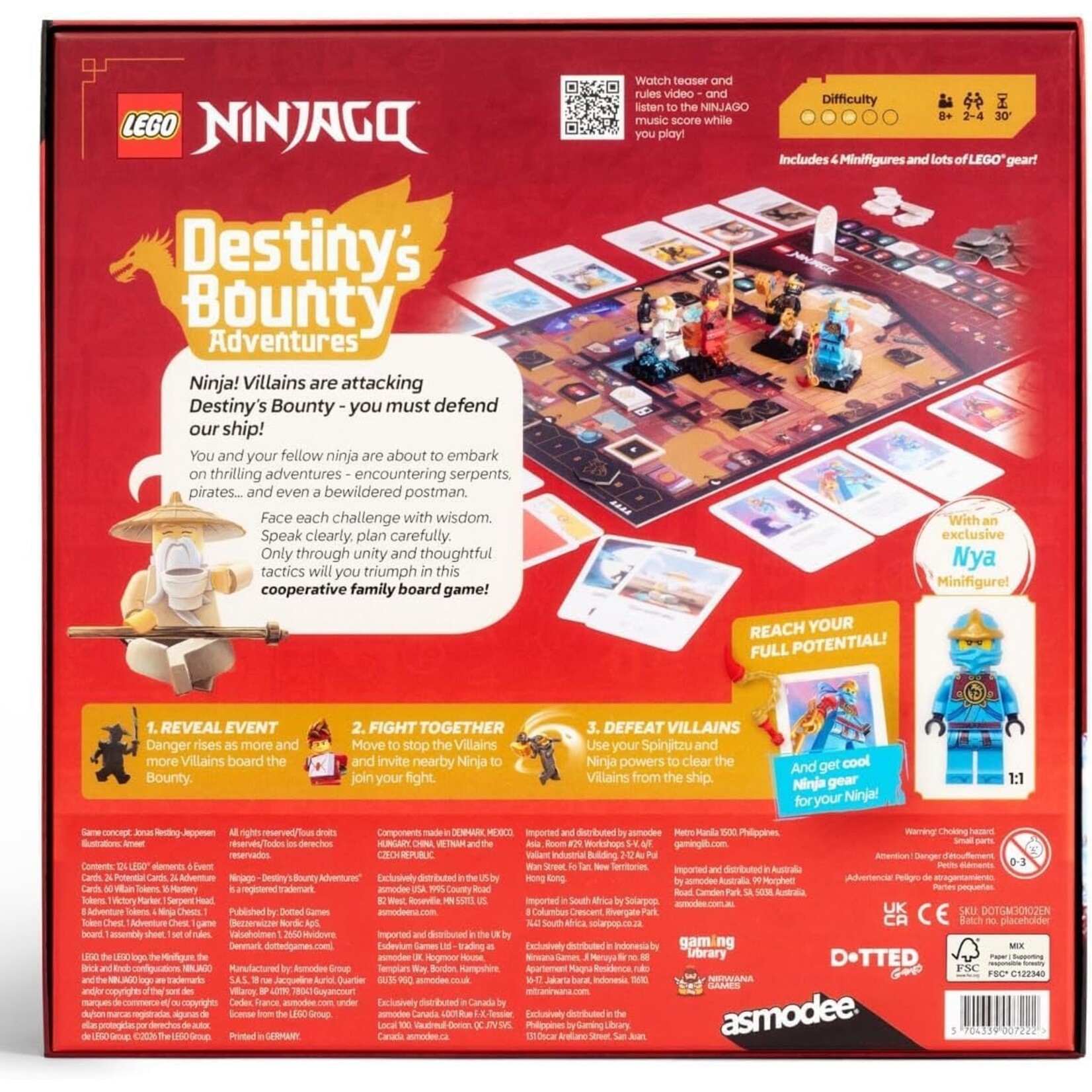 Dotted Games LEGO Ninjago Destiny's Bounty Adventures